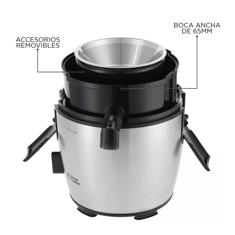 EXTRACTOR DE JUGOS 700W NUTRISMART GRIS URSUS TROTTER - 3
