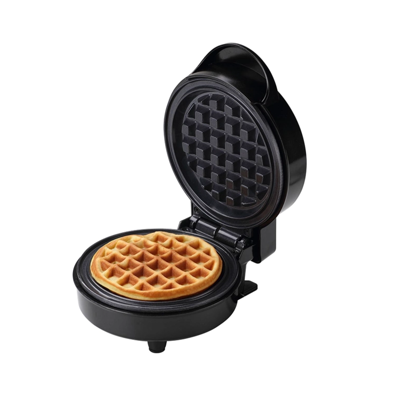 MÁQUINA MINI WAFFLE BLANIK INDIVIDUAL 600W NEGRO BMW079 CAPACIDAD 1 - 1
