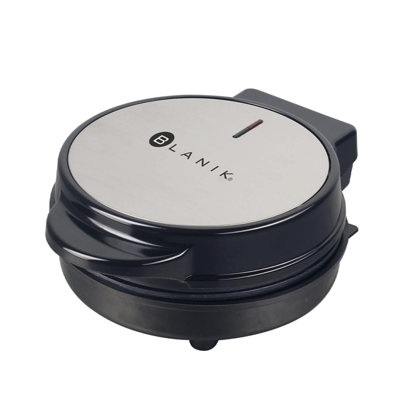 MÁQUINA MINI WAFFLE BLANIK INDIVIDUAL 600W NEGRO BMW079 CAPACIDAD 1 - 3