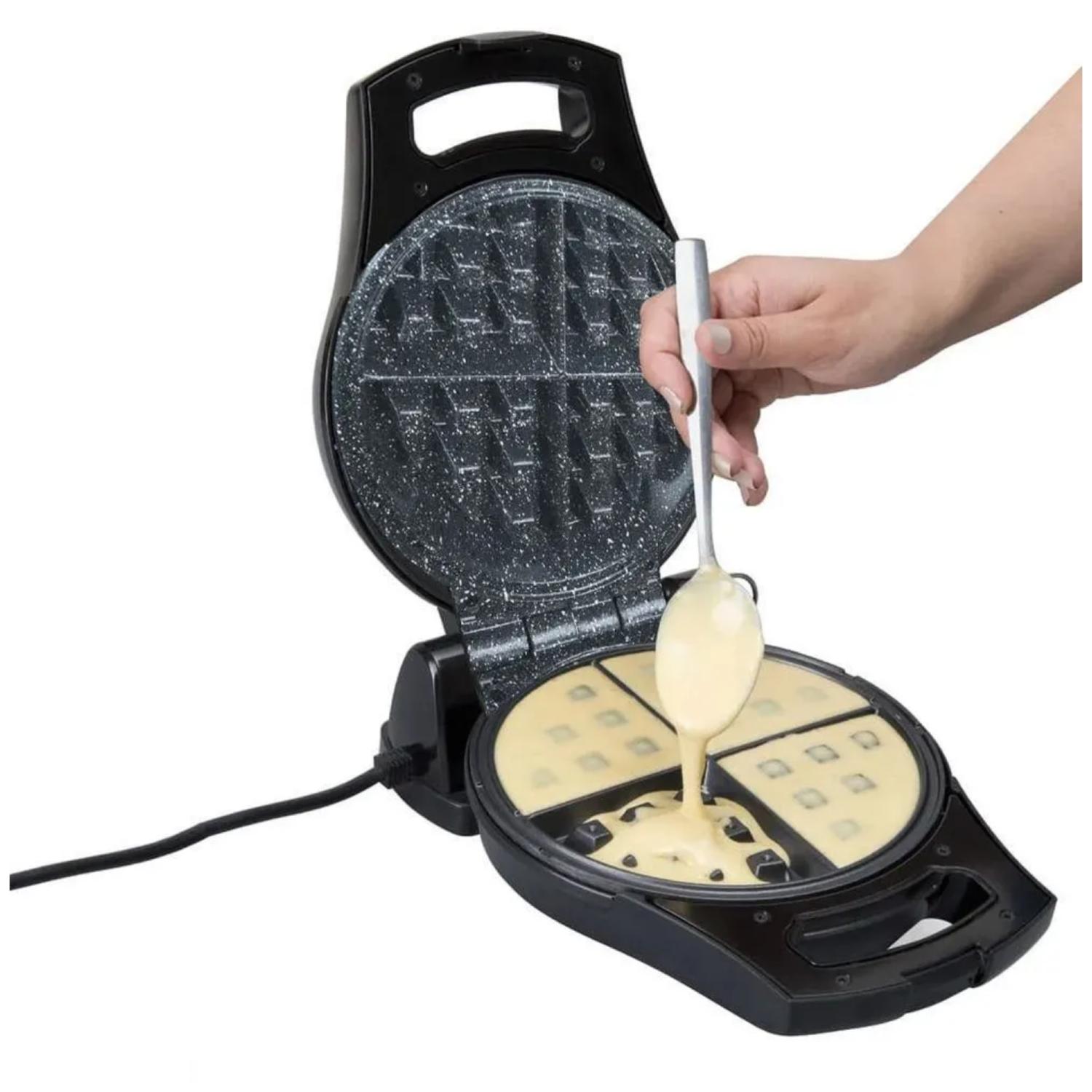 WAFLERA BLANIK 800W WAFFLE MAKER NEGRO BWM032 CAPACIDAD 1 - 5