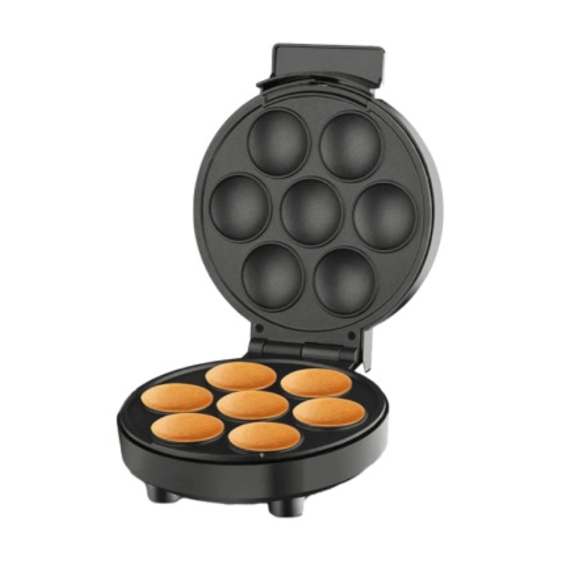 MAQUINA DE 7 CUPCAKES PASTELES 1000W NEGRO R2201 RAF - 1