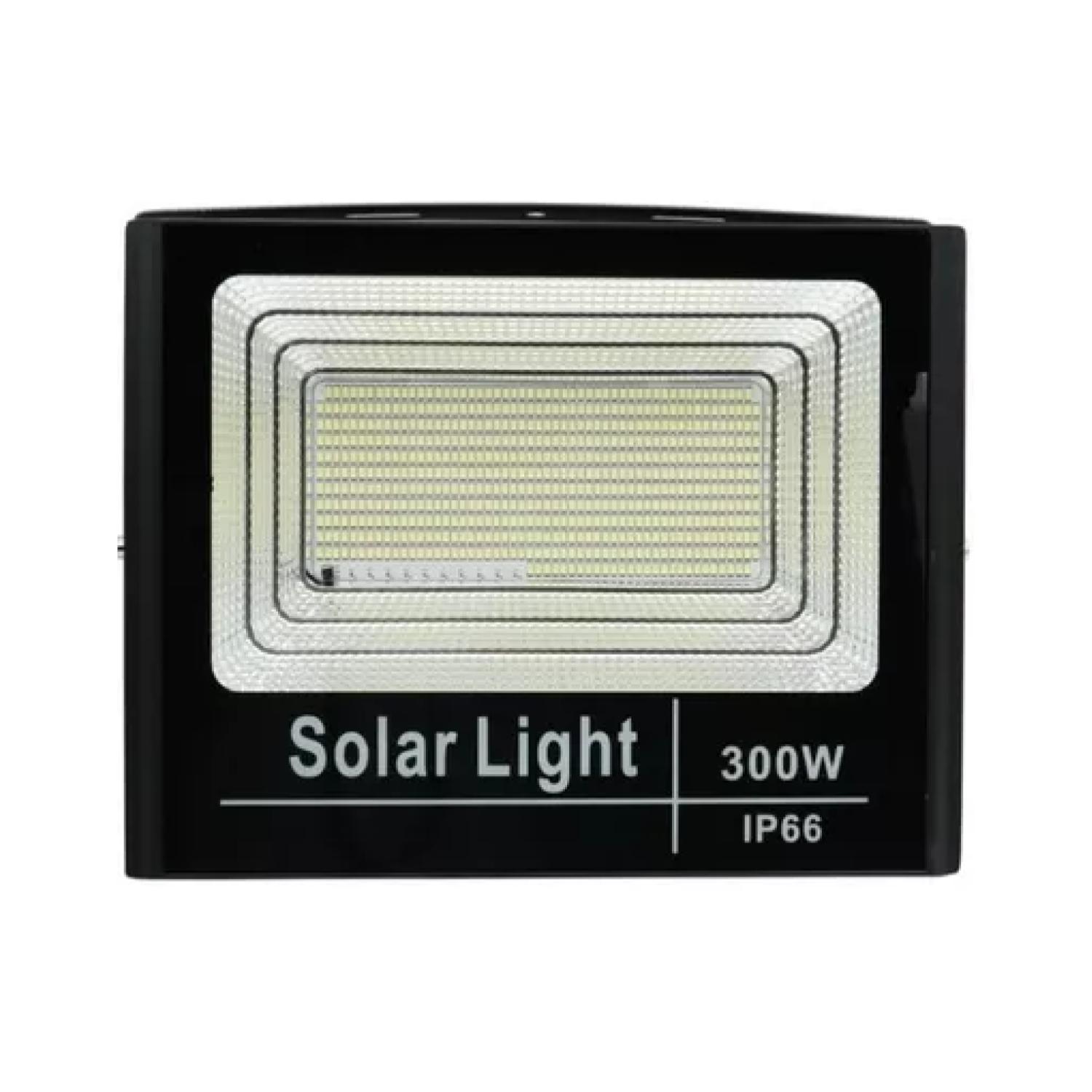 FOCO LED CON PANEL SOLAR 300W MONTABLE AJUSTABLE - 2