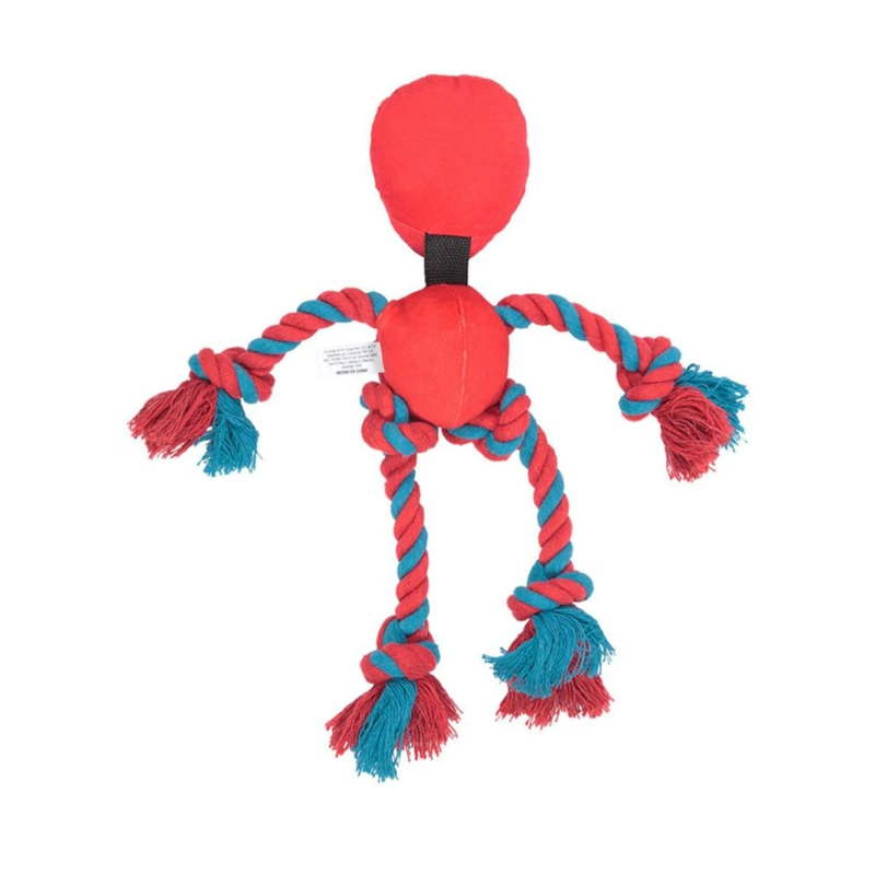 JUGUETE INTERACTIVO PARA MASCOTAS SPIDERMAN TIERNA ROJO - 2