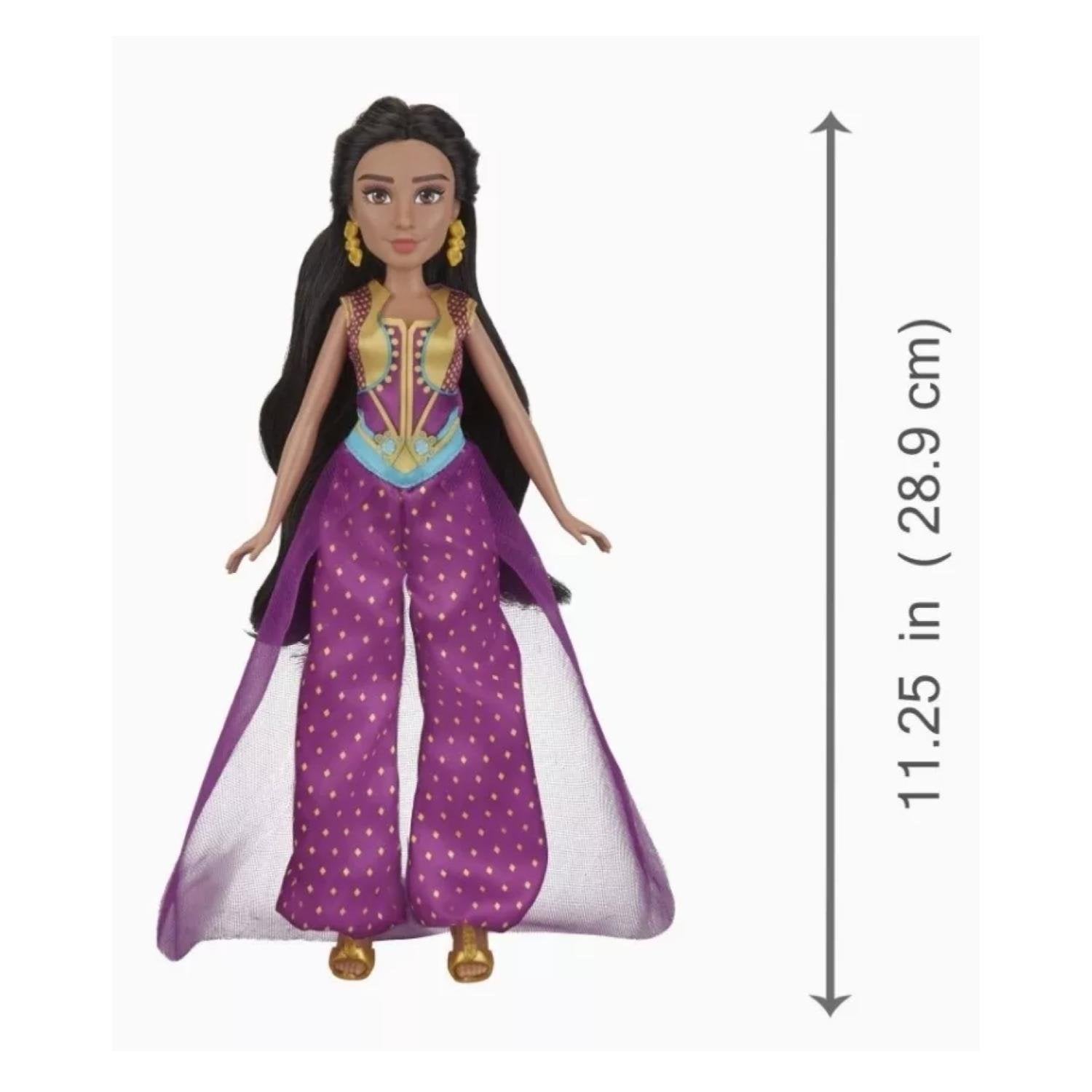 FIGURA DE ACCION TOTALUPGRATE MORADO JUGUETE 30 CM PRINCESA JASMINE HASBRO - 3