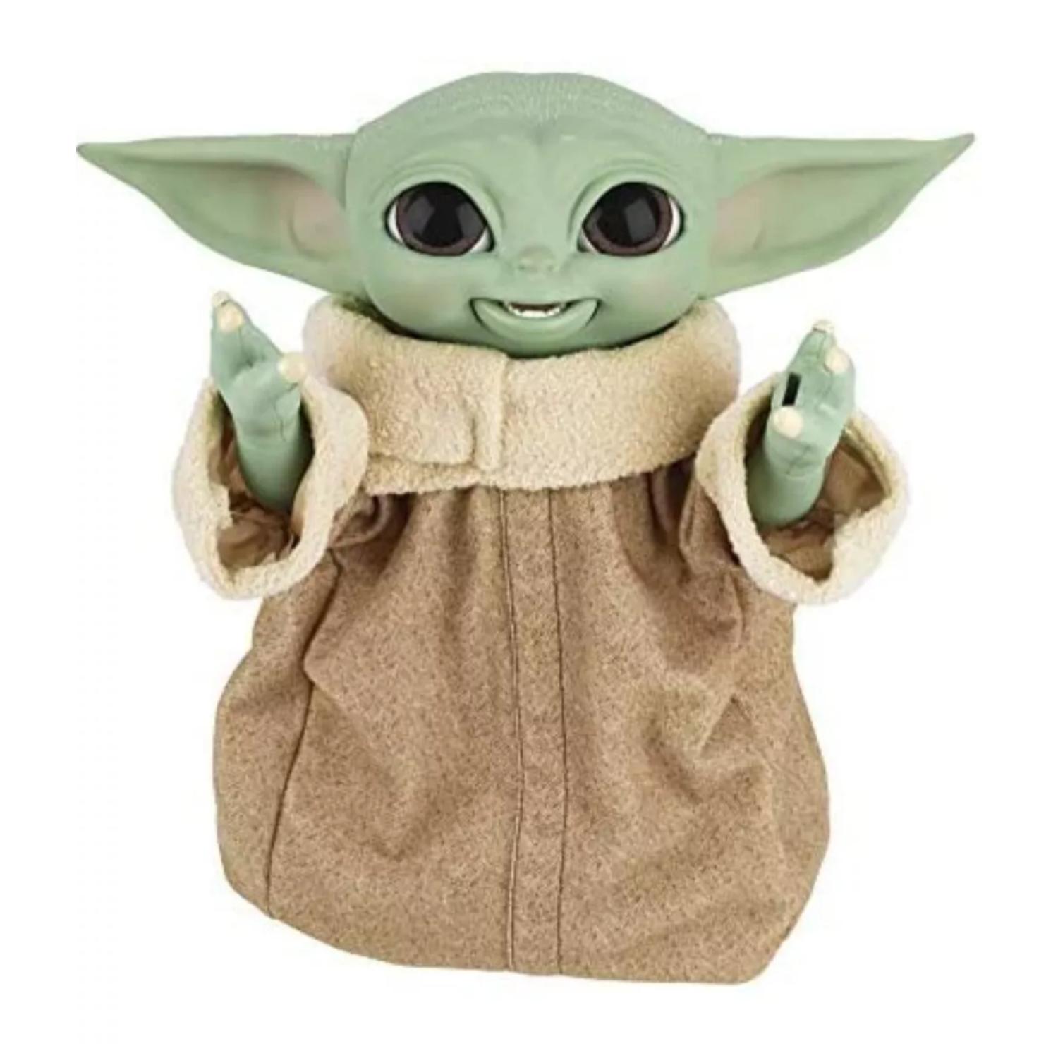 JUGUETE FIGURA TOTALUPGRATE BABY YODA INTERACTIVO STAR CON WARS SONIDOS - 1