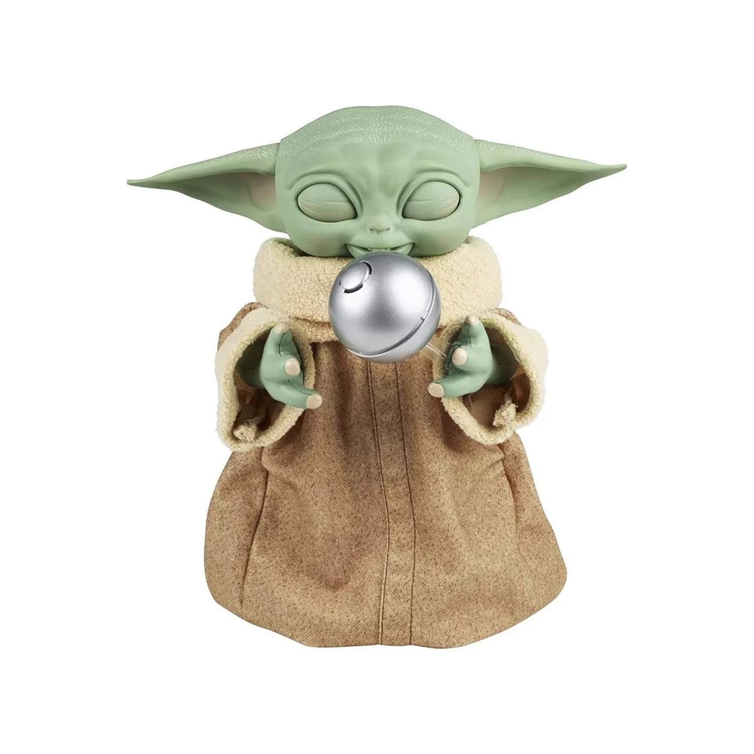 JUGUETE FIGURA TOTALUPGRATE BABY YODA INTERACTIVO STAR CON WARS SONIDOS - 2