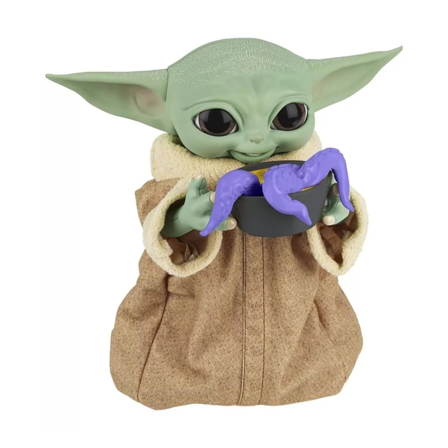 JUGUETE FIGURA TOTALUPGRATE BABY YODA INTERACTIVO STAR CON WARS SONIDOS - 3