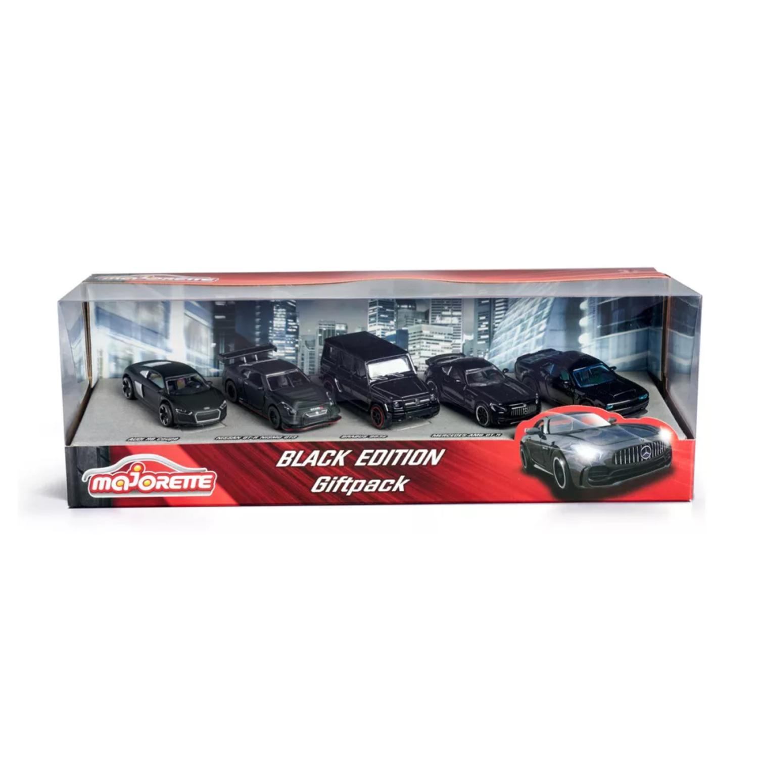 JUGUETE AUTO TOTALUPGRATE PACK 5 1:62 METÁLICOS BLACK EDITION INFANTIL - 2