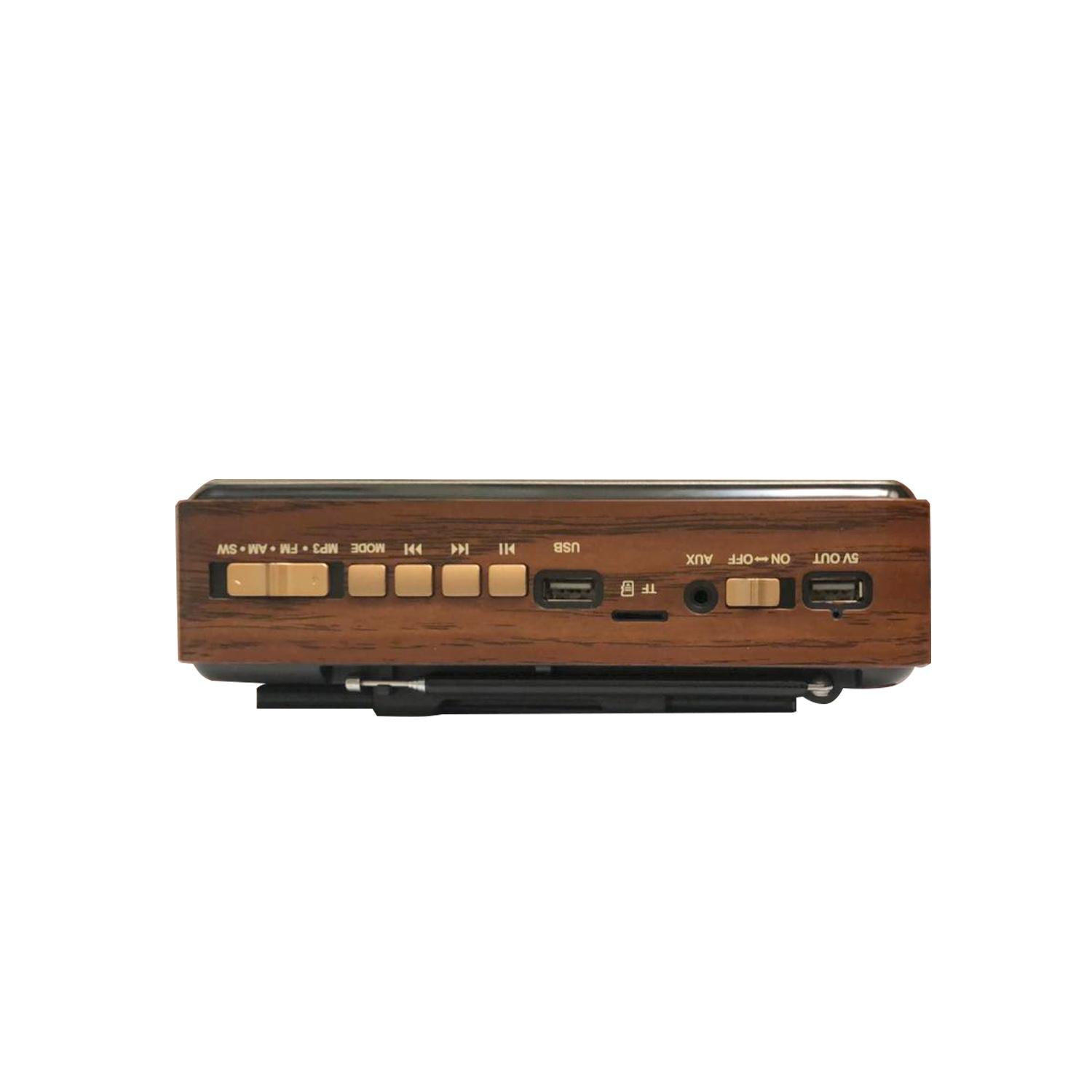 RADIO PARLANTE BLUETOOTH AUX USB FM AM SW VINTAGE PROVENZE - 3