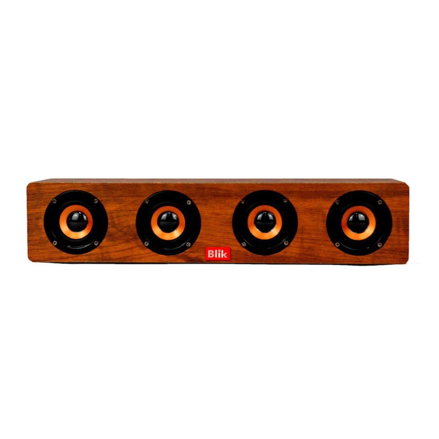 PARLANTE BLUETOOTH 20W USB RADIO EN COLOR CAFE ROCKWOOD BLIK - 1