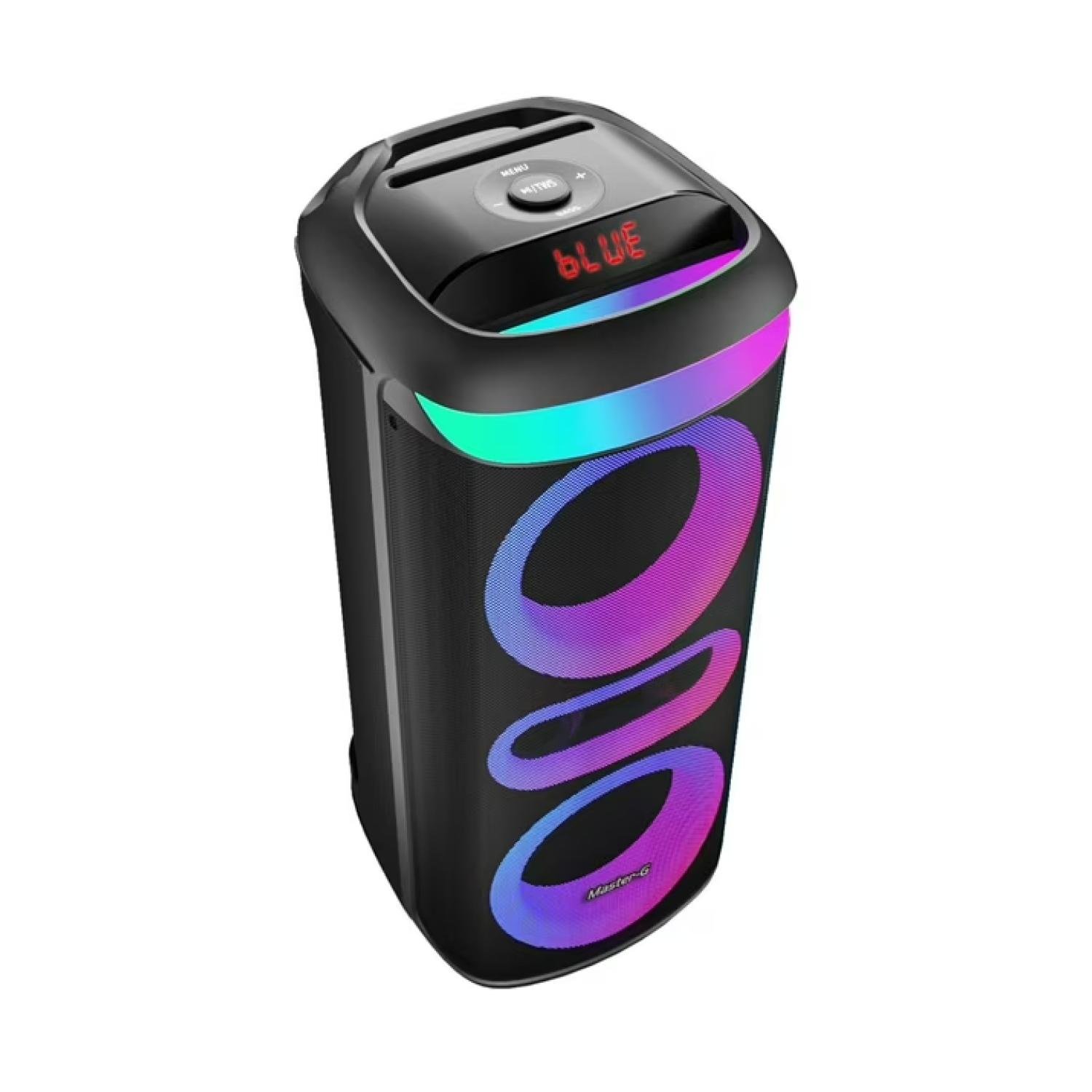 PARLANTE BLUETOOTH PORTATIL 60W KARAOKE LED ZEUS MASTER-G - 2