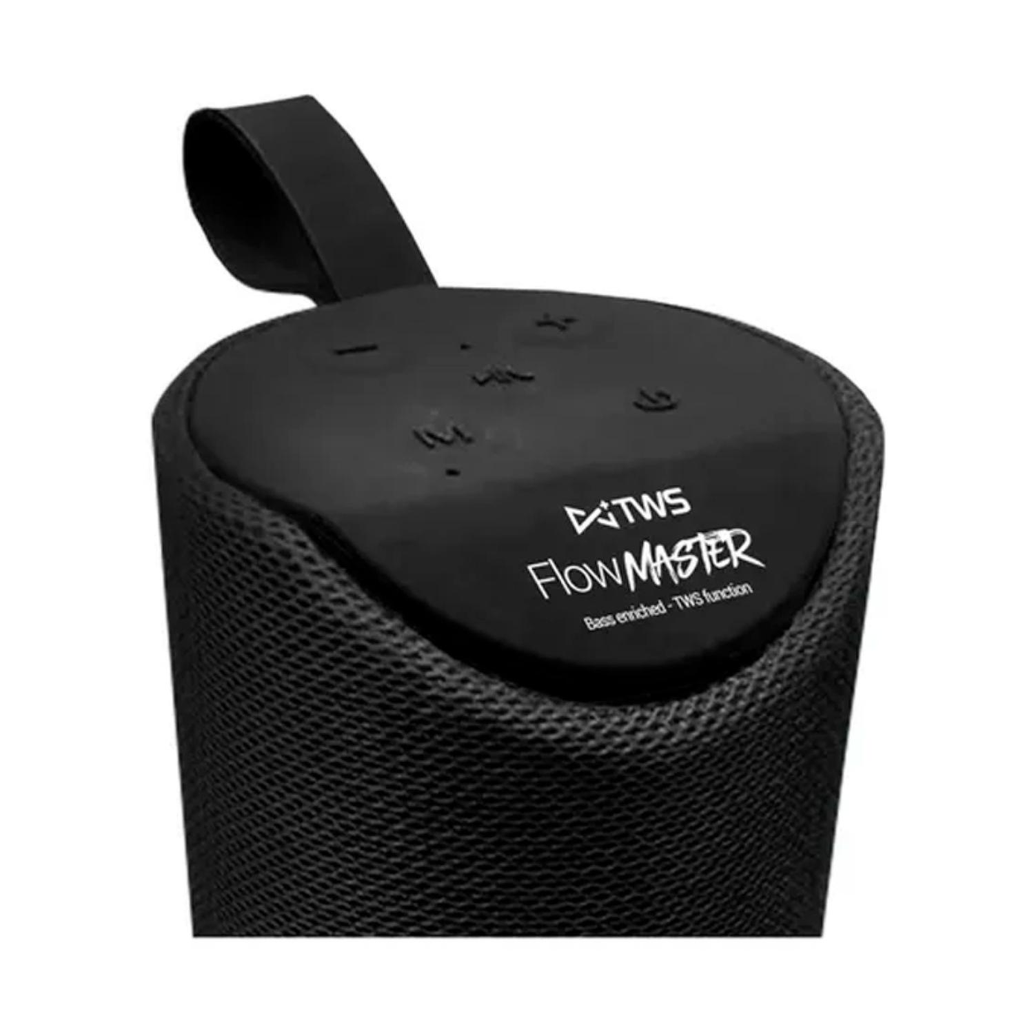 PARLANTE BLUETOOTH 20W RECARGABLE EN COLOR NEGRO FLOW MASTER MLAB - 3