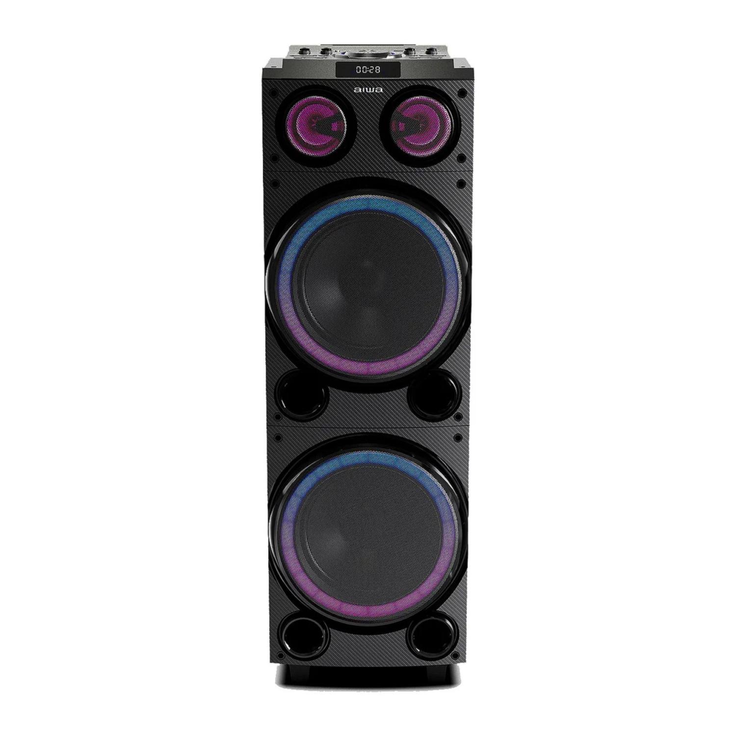 PARLANTE KARAOKE BLUETOOTH USB 100W TWS AWPOC14 AIWA - 1
