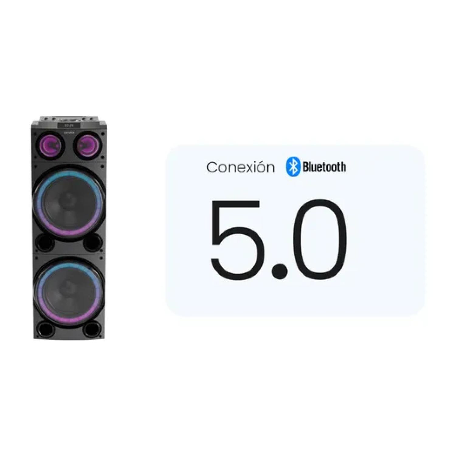 PARLANTE KARAOKE BLUETOOTH USB 100W TWS AWPOC14 AIWA - 3
