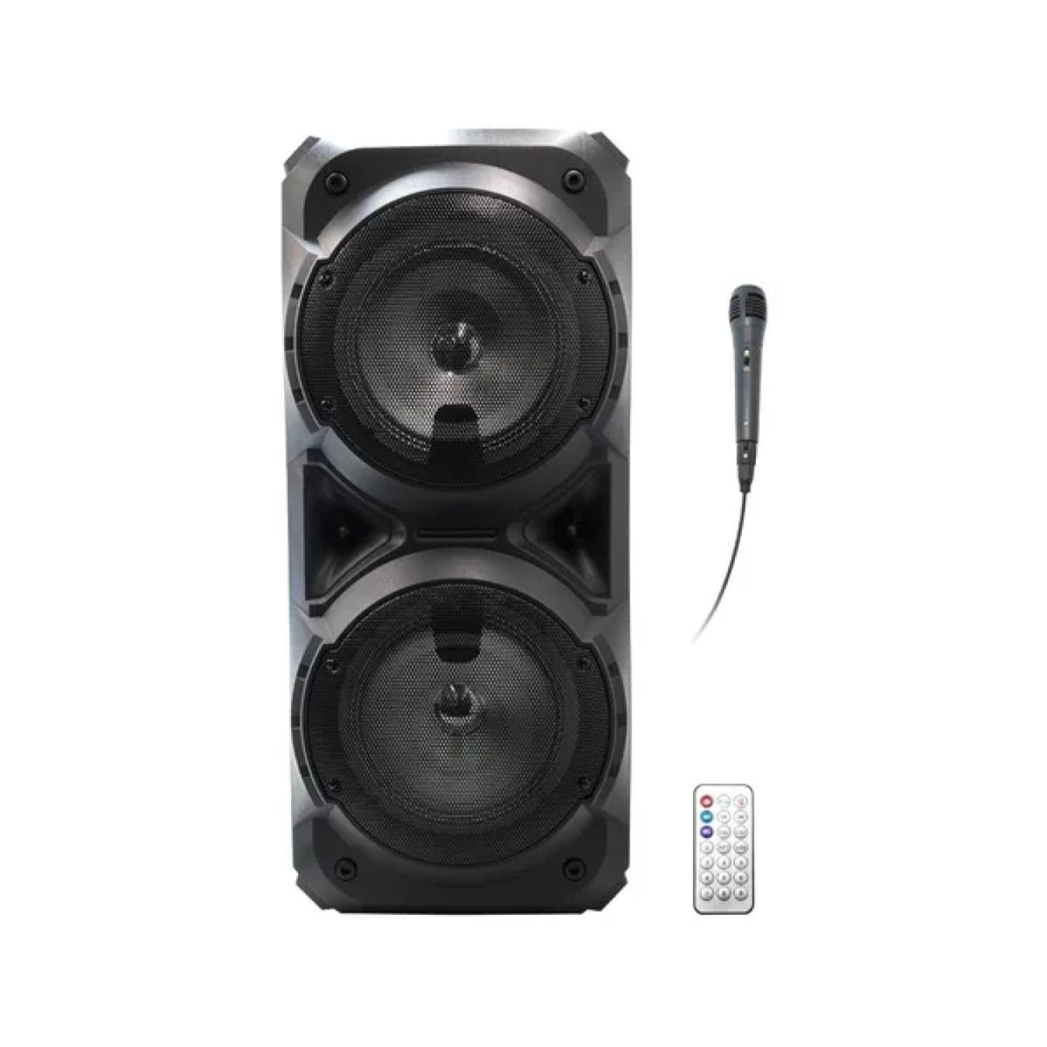 PARLANTE BLUETOOTH KARAOKE 6000W PORTATIL EN COLOR NEGRO LBSF8 LBN - 1