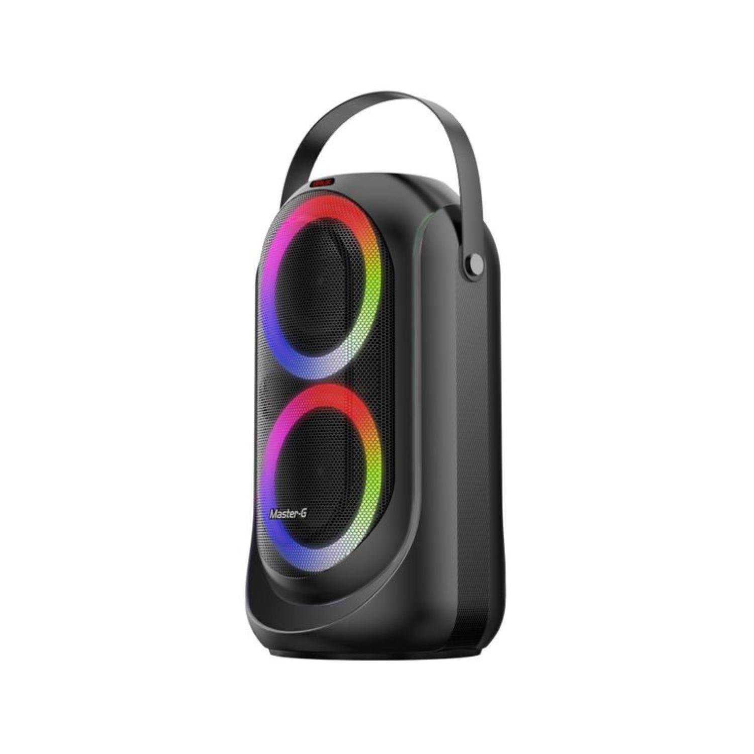 PARLANTE BLUETOOTH 30W USB TWS EN COLOR NEGRO MGEVO MASTER-G - 2