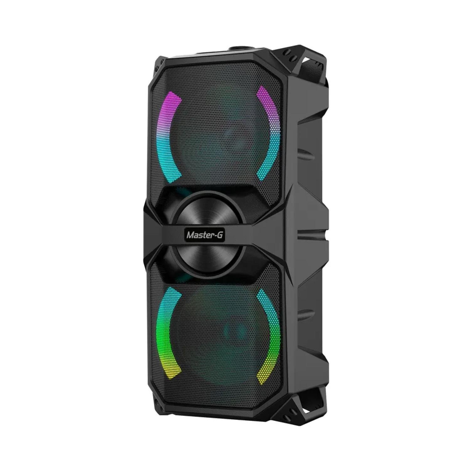 PARLANTE BLUETOOTH KARAOKE 4000W EN COLOR NEGRO LUXOR MASTER-G - 1
