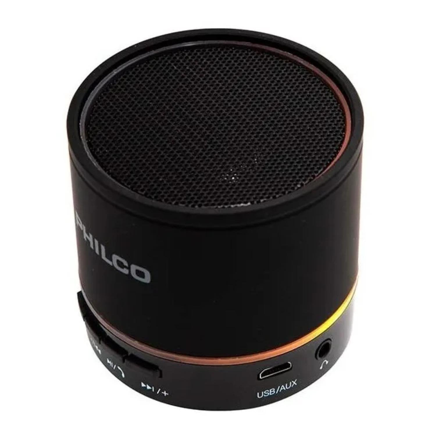 PARLANTE PORTATIL BLUETOOTH USB 3W EN COLOR NEGRO P295 PHILCO - 3