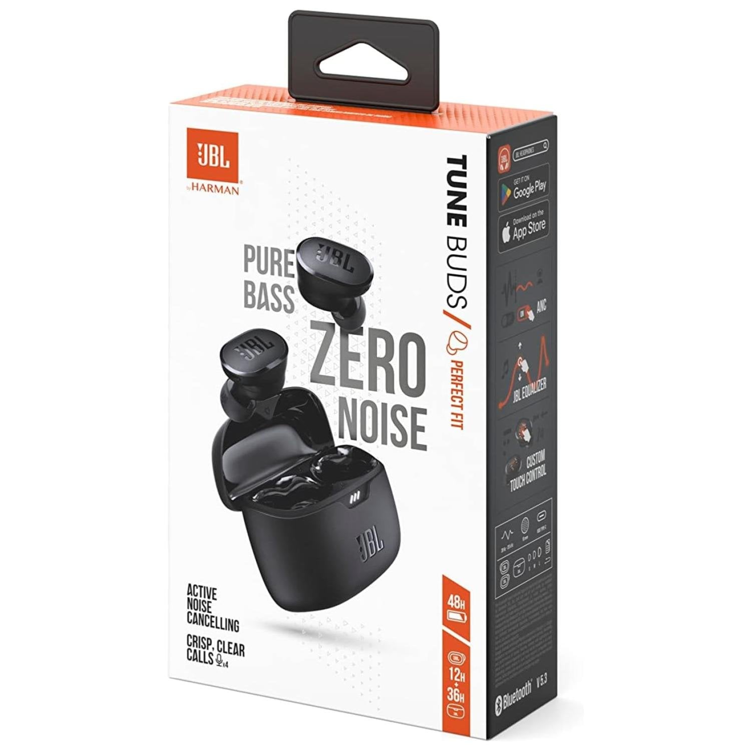 AUDIFONOS BLUETOOTH INEAR TWS TUNE BUDS EN COLOR NEGRO JBL - 3
