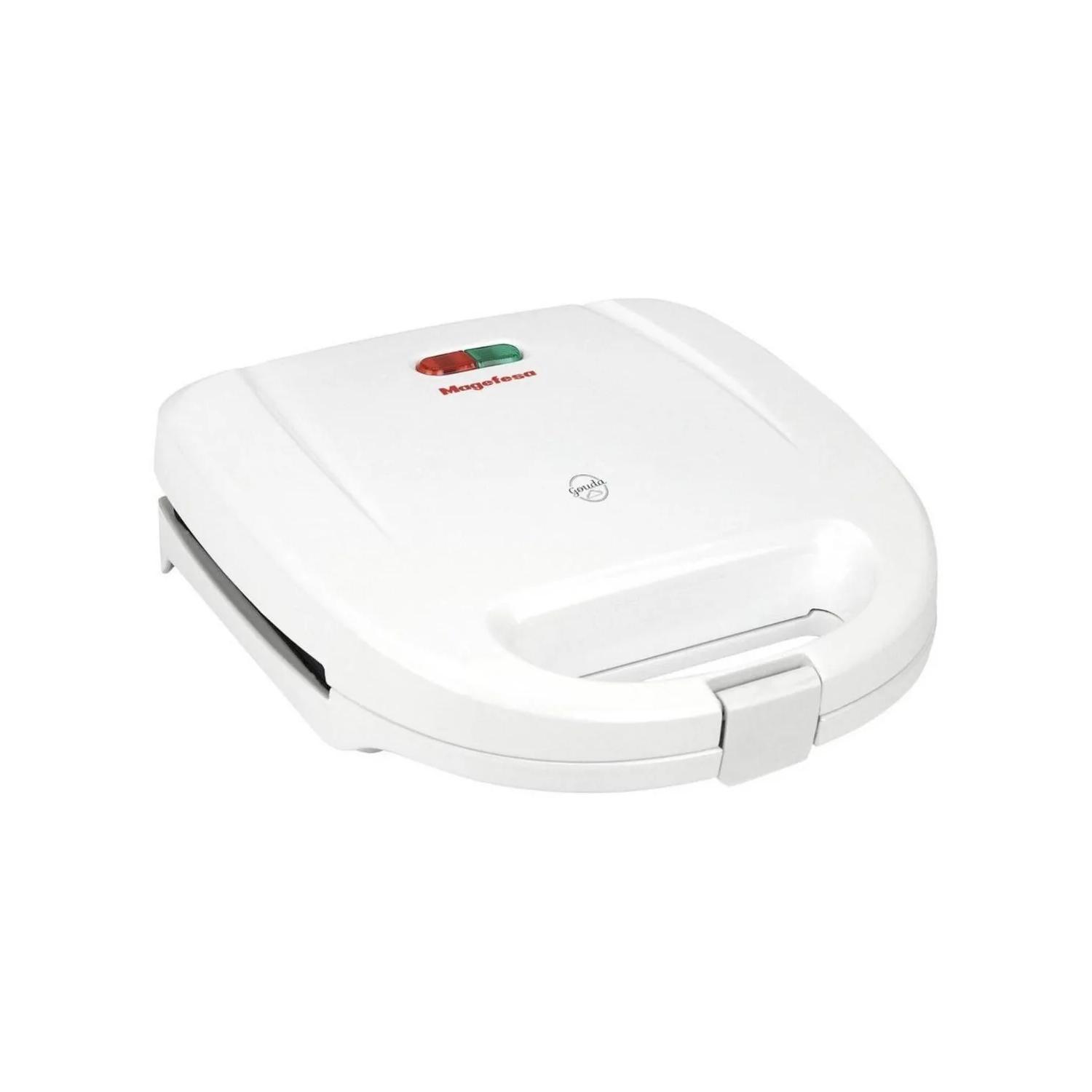 MAGEFESA SANDWICHERA ELECTRICA 820W 2 PANES EN COLOR BLANCO MGF3180 MAGEFESA