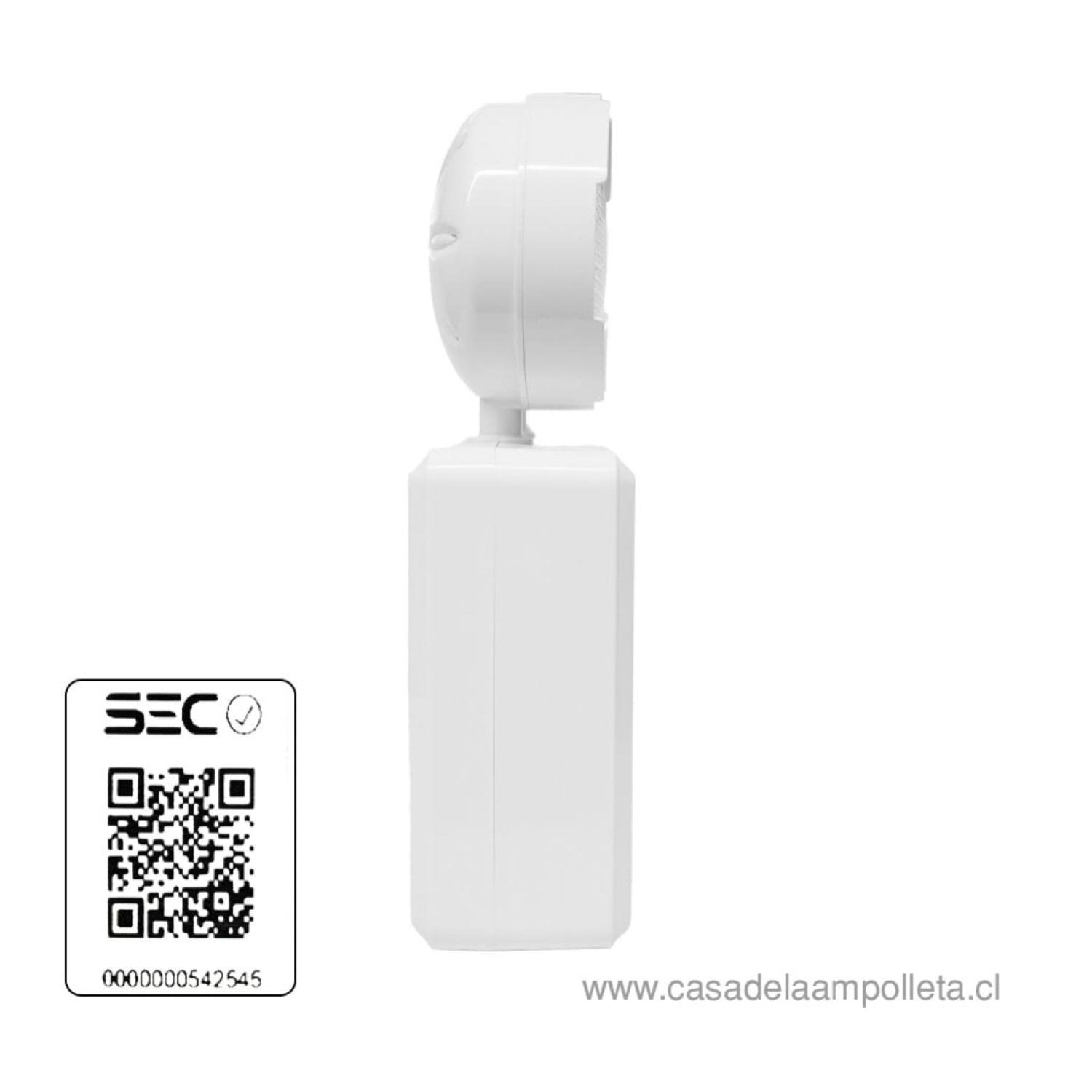 LAMPARA DE EMERGENCIA 12LED 150LM 3W RECARGABLE MACROTEL - 2