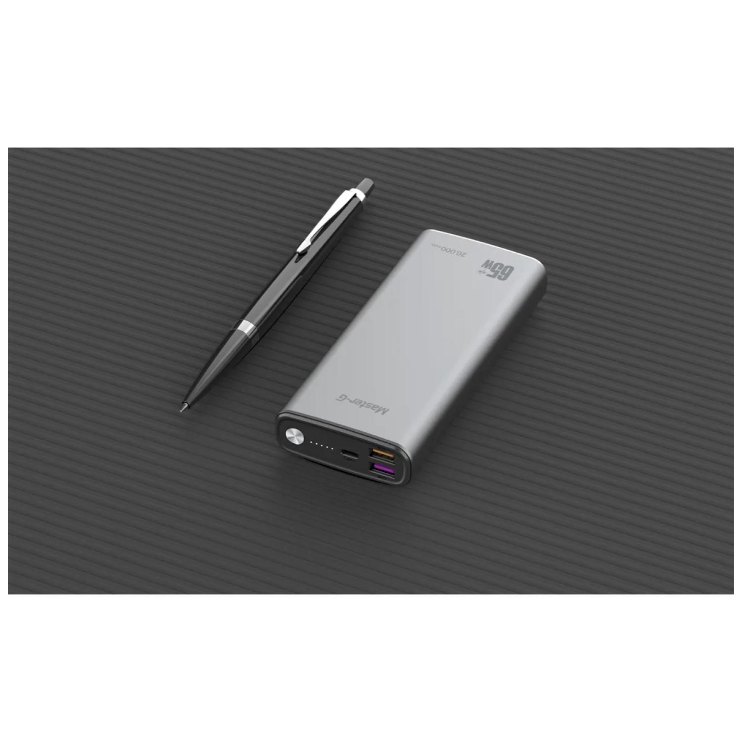 POWERBANK CARGADOR PORTATIL 20000MAH 65W UCP20PD65 MASTER-G - 4