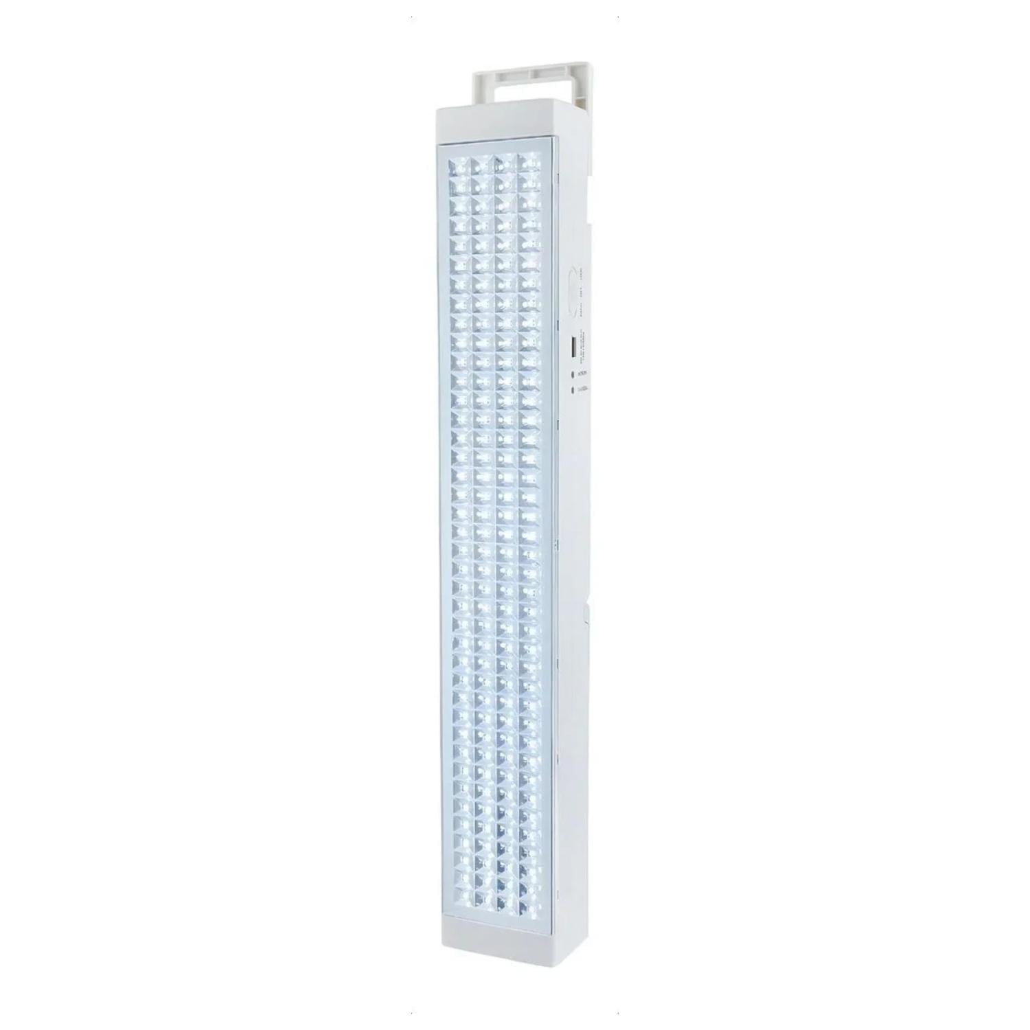 LAMPARA DE EMERGENCIA 160LED 640LM 5W EN COLOR BLANCO 7260 POWERLAB - 3