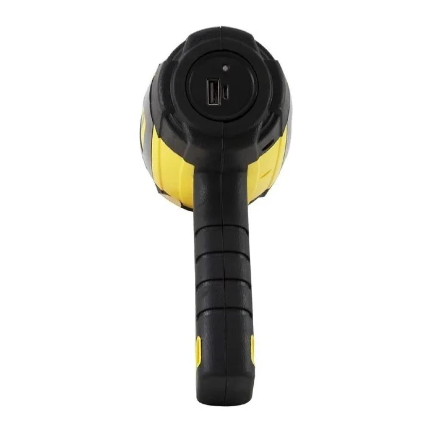 FOCO LINTERNA 1LED HIG POWER 300LM RECARGABLE EN COLOR AMARILLO PHILCO - 3