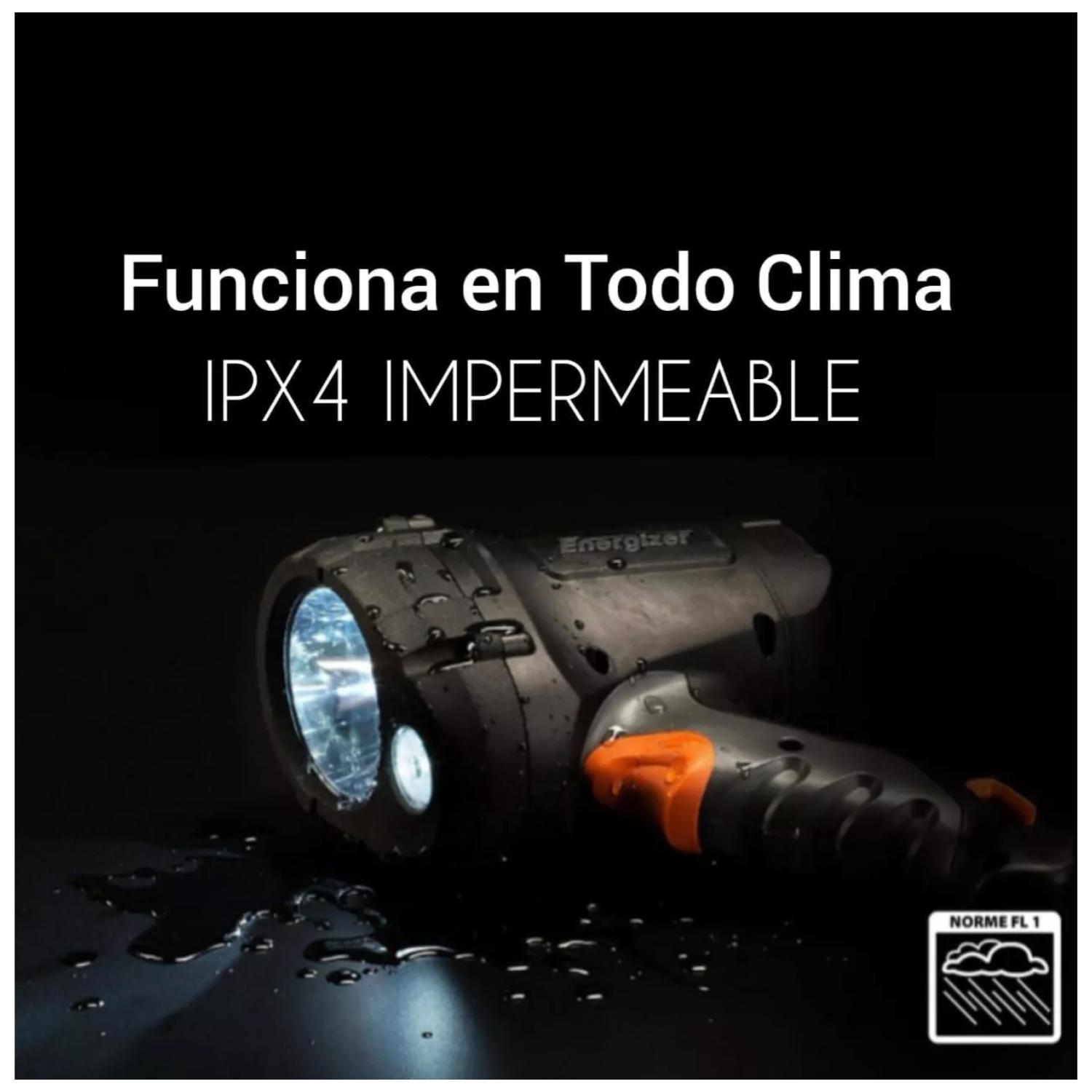 LINTERNA FOCO LED PROFESIONAL 1000LM EN COLOR NEGRO ENERGIZER - 5