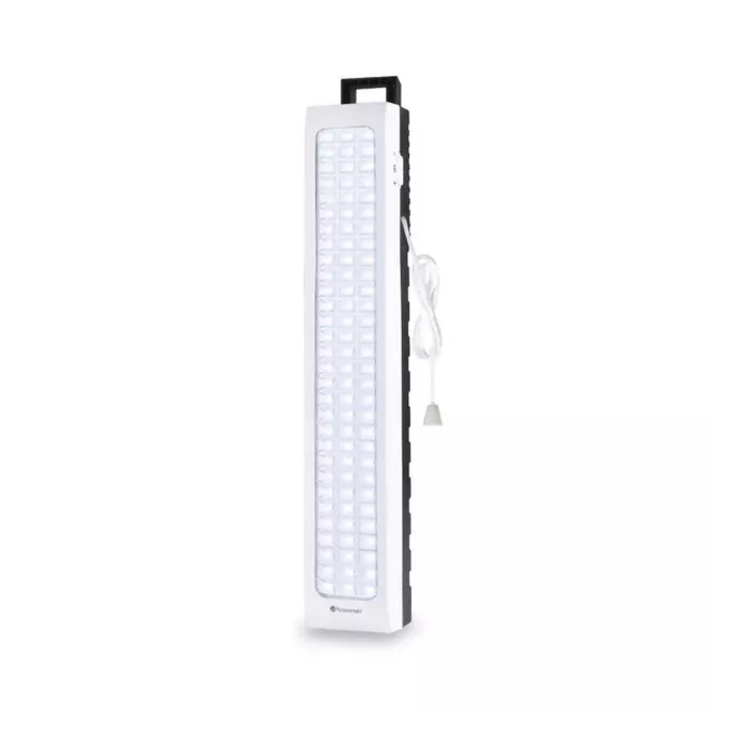 LAMPARA DE EMERGENCIA 90LED 360LM 5W EN COLOR BLANCO 7259 POWERLAB - 1