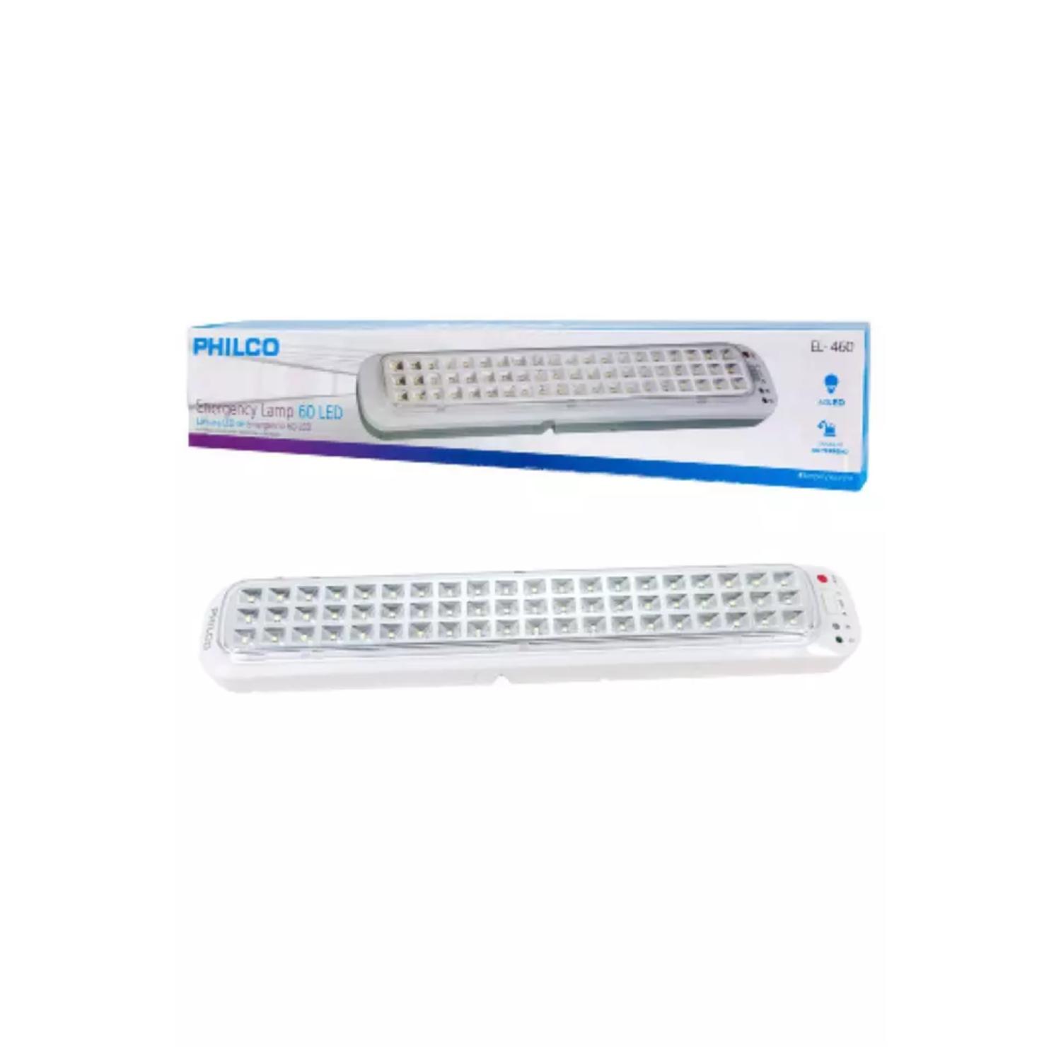 LAMPARA DE EMERGENCIA 60LED 140LM EN COLOR BLANCO 6715 PHILCO - 4