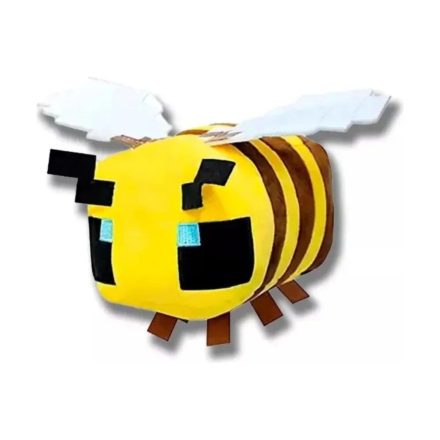 JUGUETE PELUCHE FIGURA ABEJA 20CM EN COLOR AMARILLO INFANTIL - 1