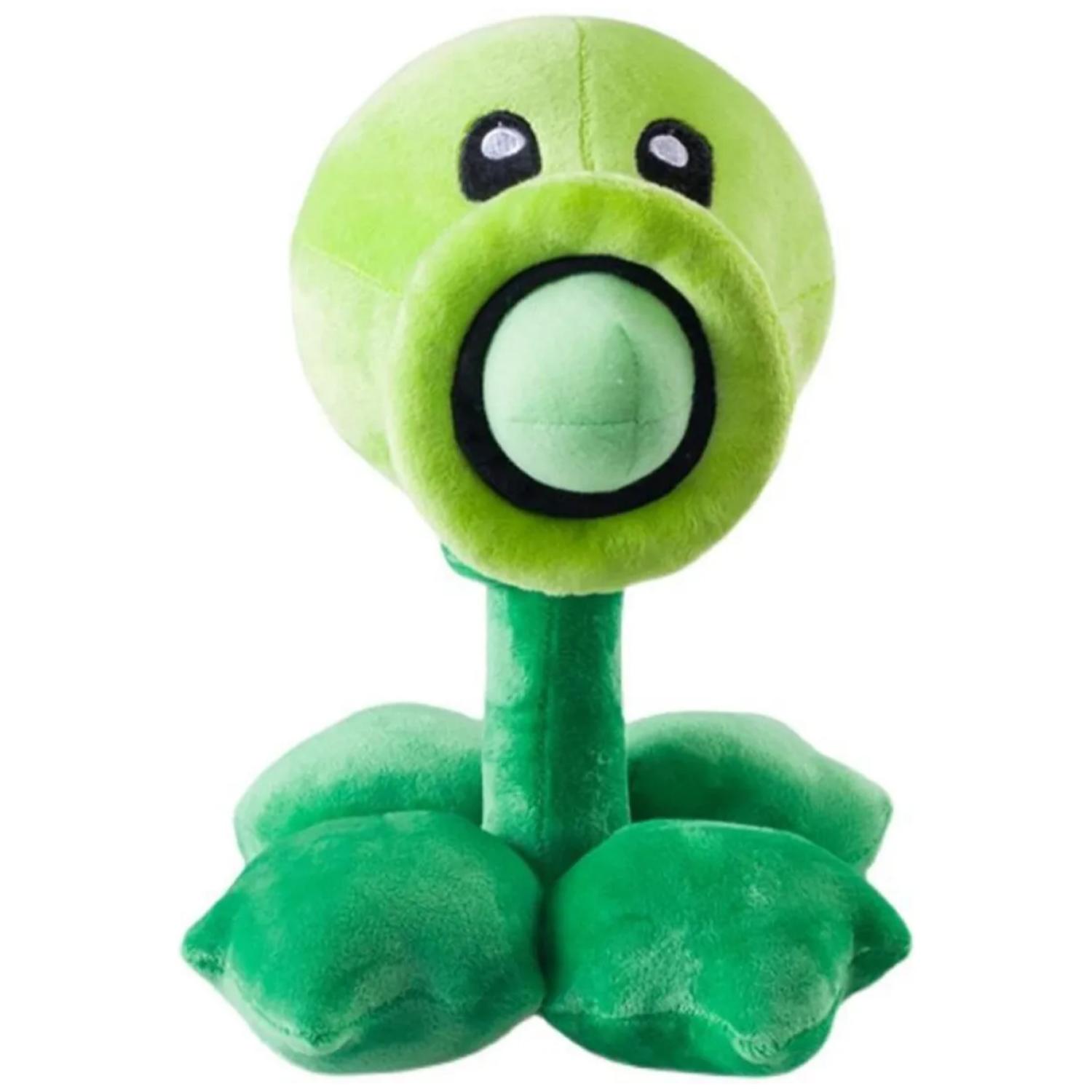 JUGUETE PELUCHE PLANTA VERDE 25CM PLANTAS VS ZOMBIES INFANTIL - 1