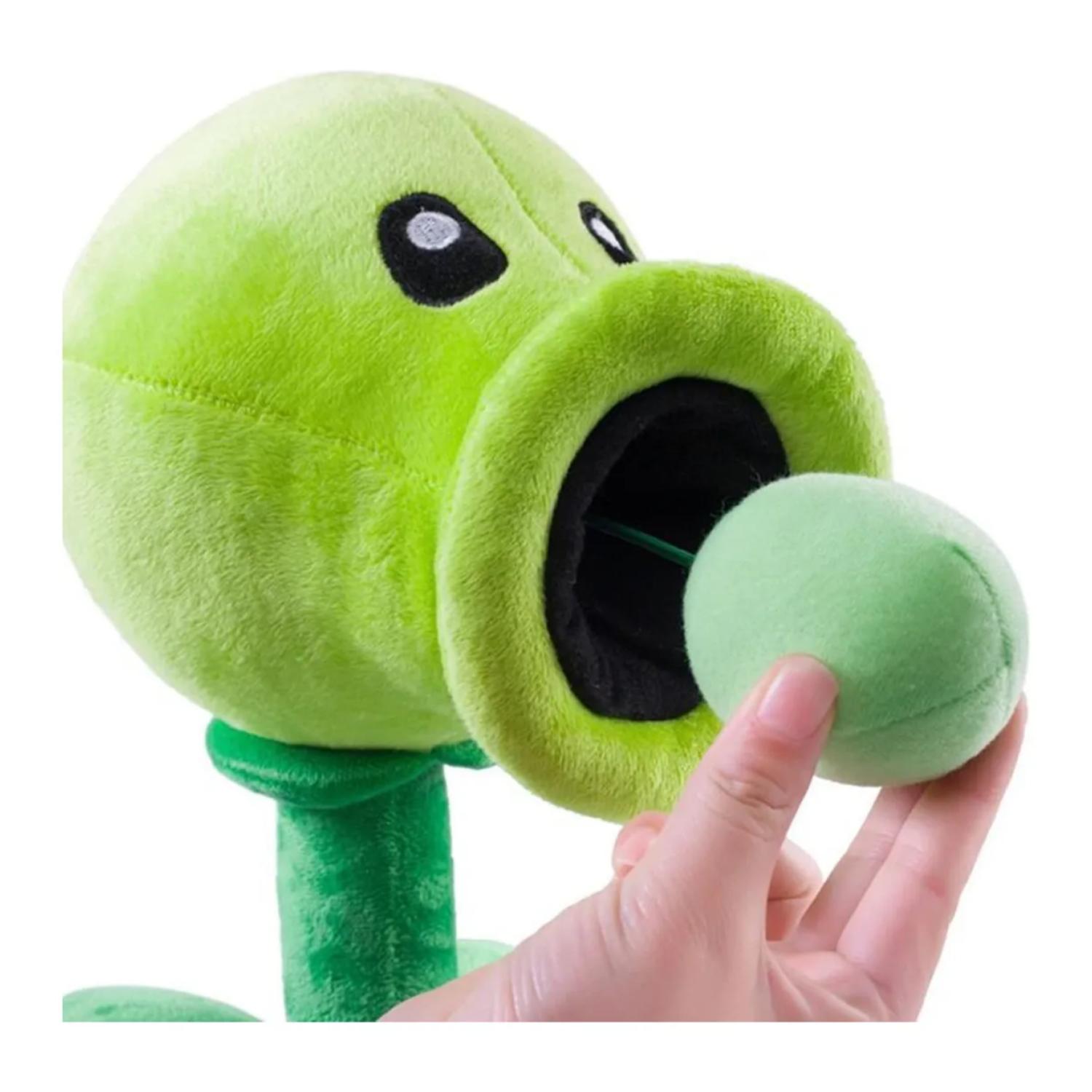 JUGUETE PELUCHE PLANTA VERDE 25CM PLANTAS VS ZOMBIES INFANTIL - 2