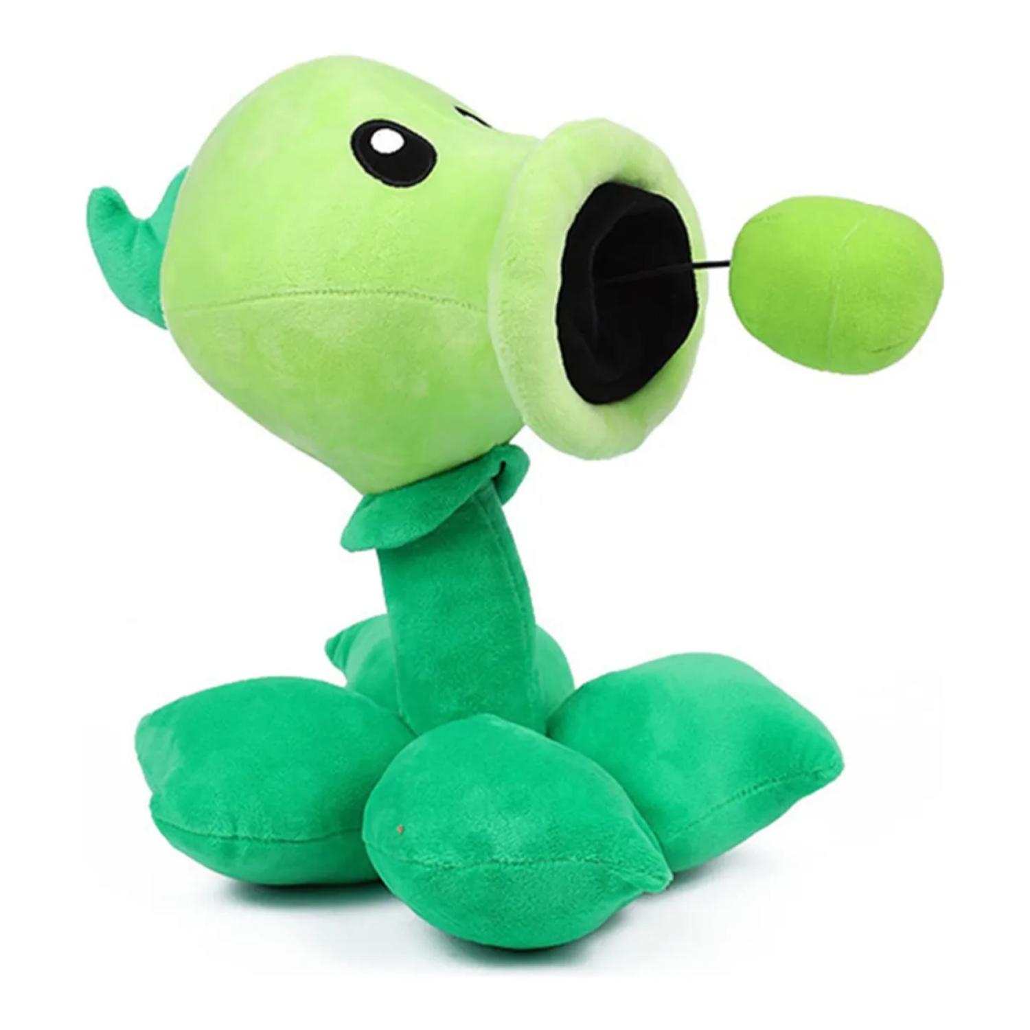 JUGUETE PELUCHE PLANTA VERDE 25CM PLANTAS VS ZOMBIES INFANTIL - 4