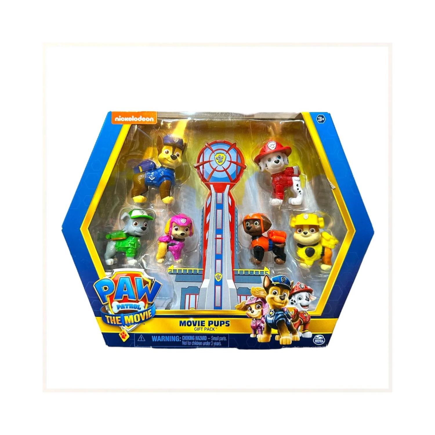 JUGUETE SET 6 FIGURAS PAW PATROL THE MOVIE 6CM INFANTIL - 2