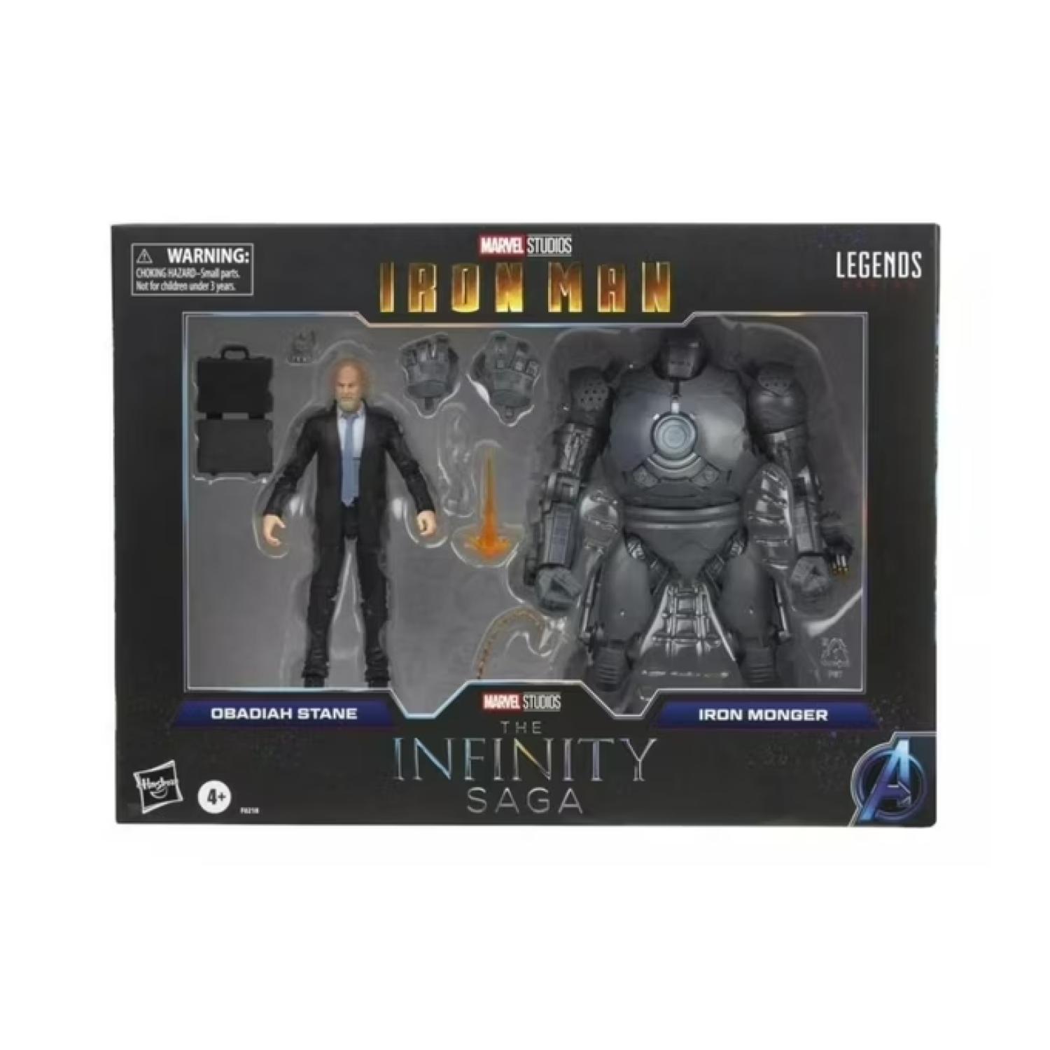 JUGUETE PACK 2 FIGURAS DE ACCION OBADIAH STANE Y IRON MONGER - 3