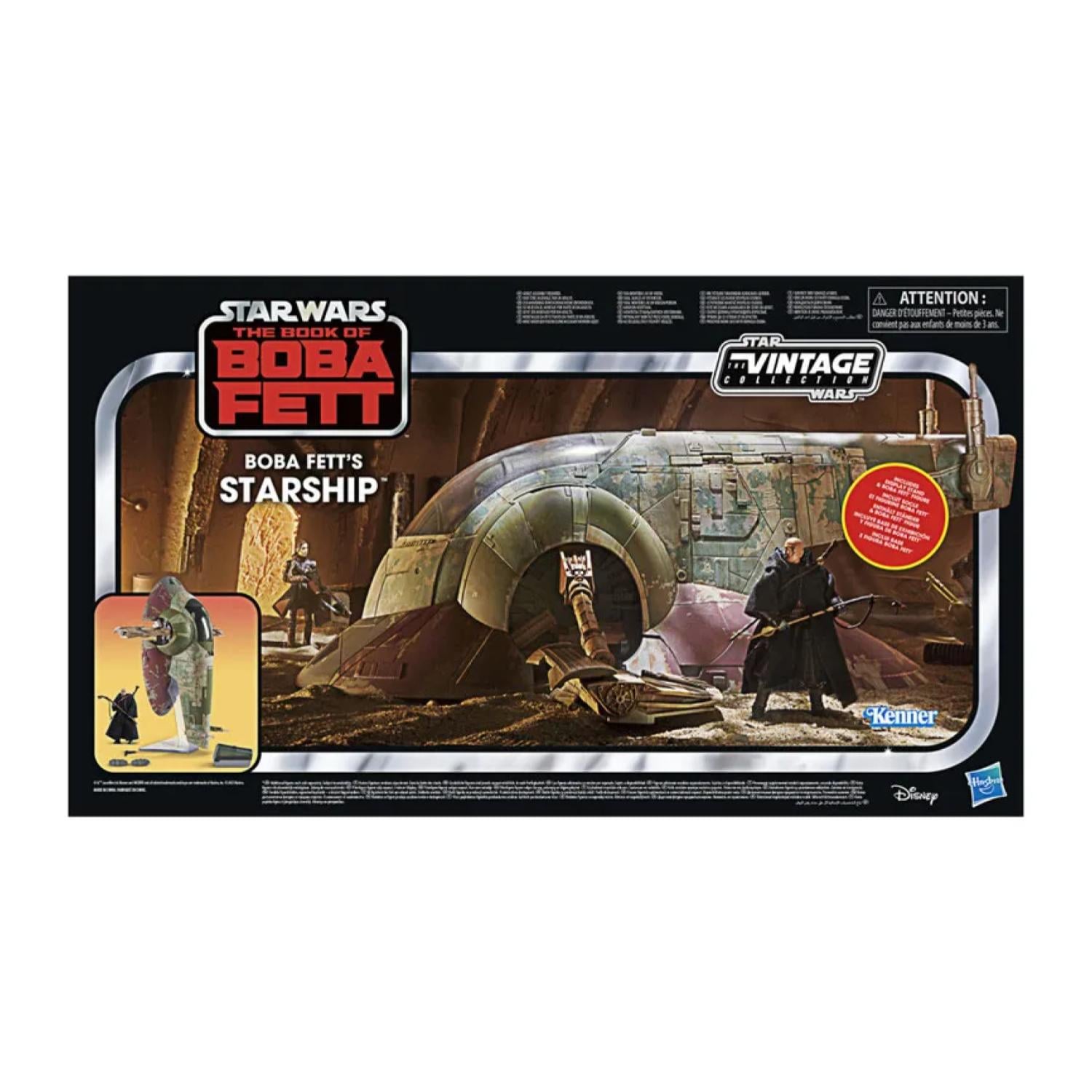JUGUETE FIGURA NAVE ESTELAR BOBA FETT STAR WARS INFANTIL - 4