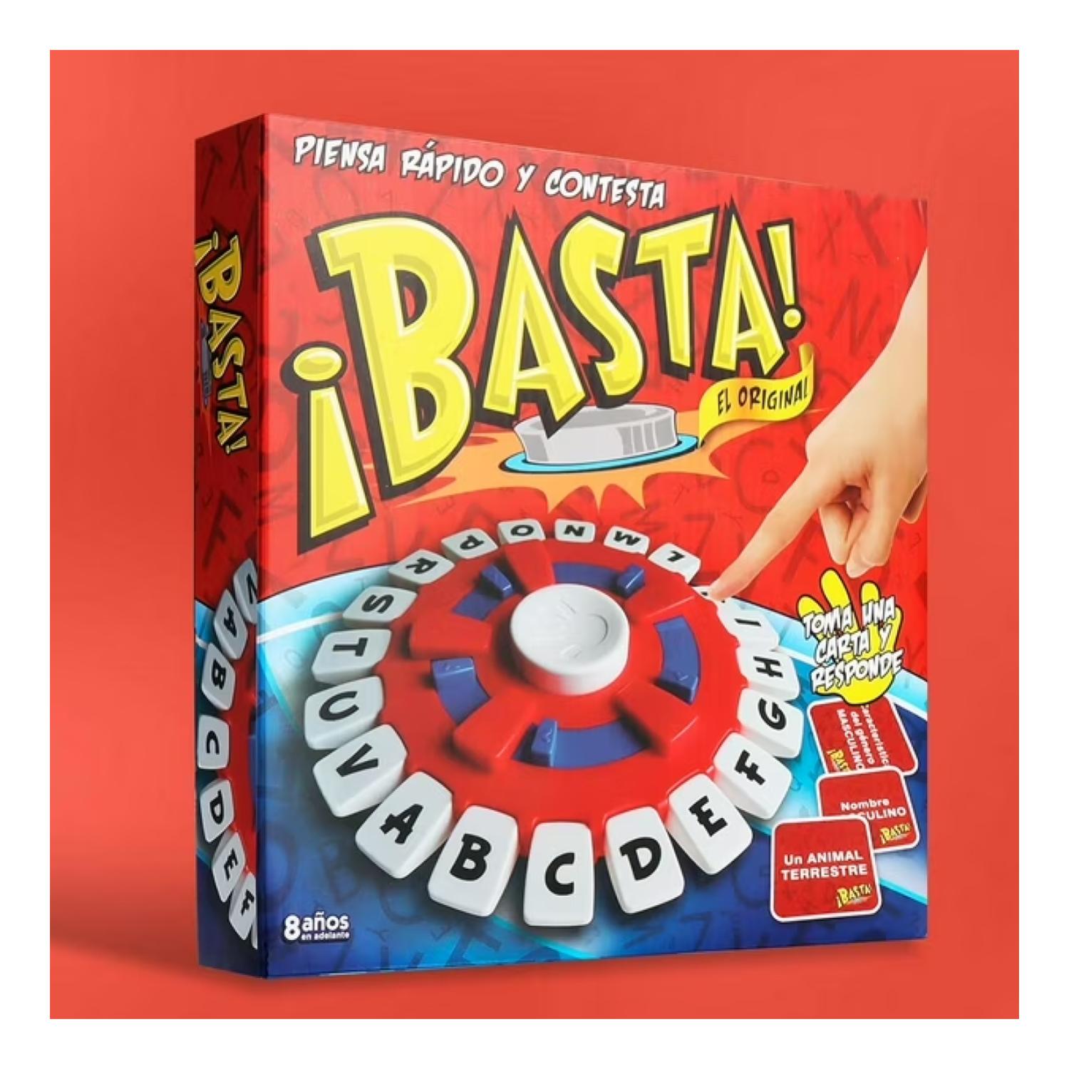 JUEGO DE MESA BASTA FAMILIAR PIENSA RAPIDO CON TIEMPO - 3