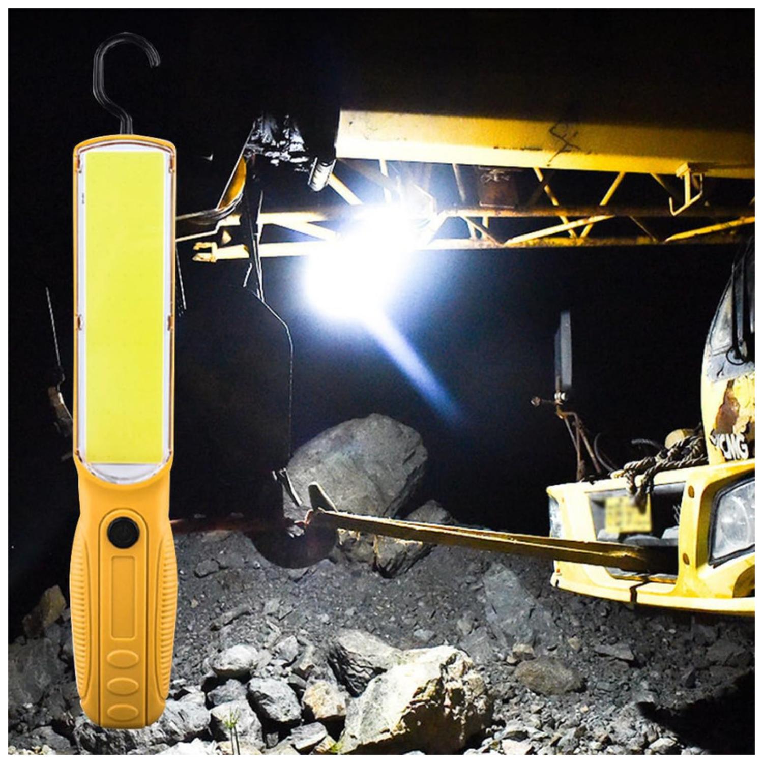 LAMPARA DE EMERGENCIA LED MULTIFUNCIONAL CON GANCHO - 4