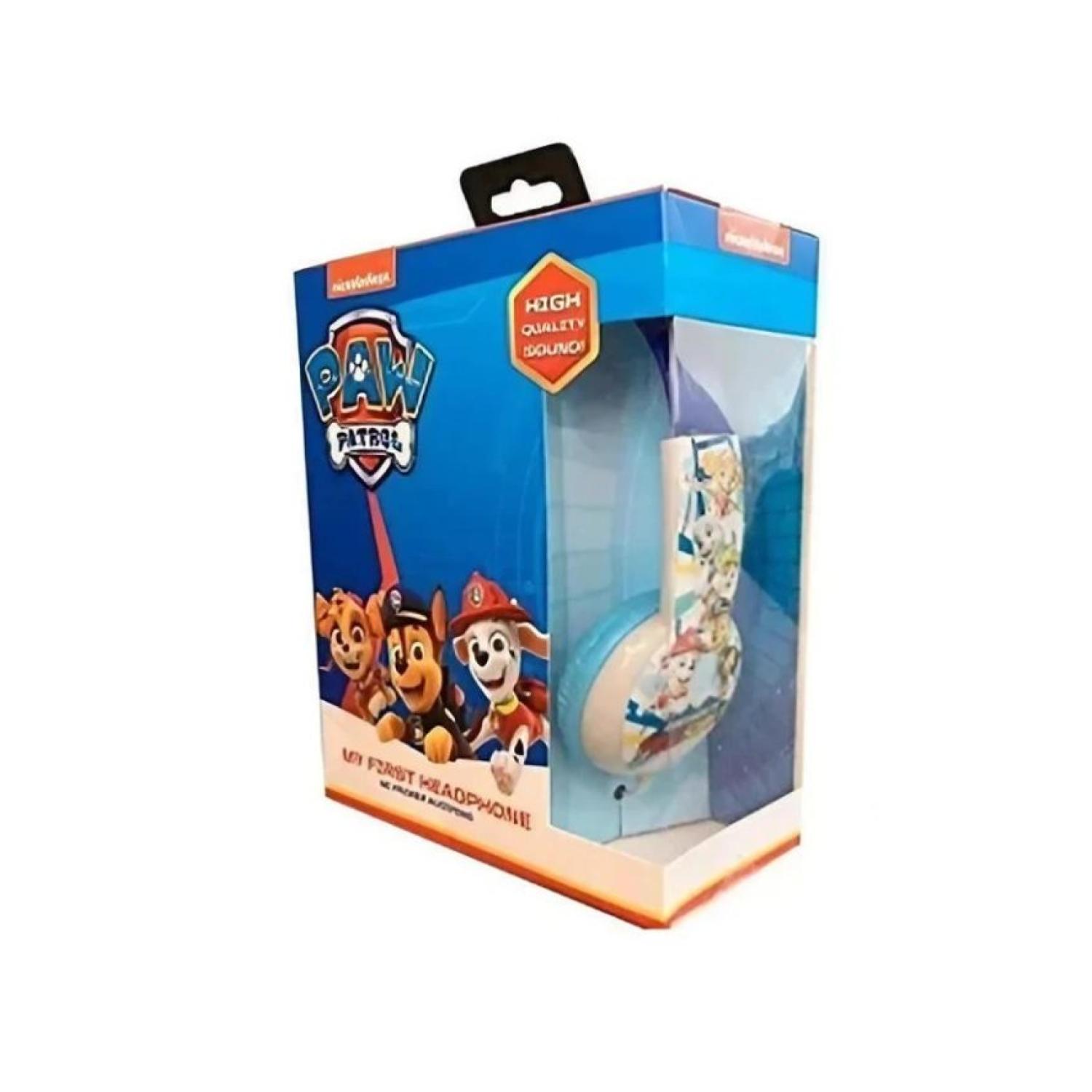 AUDIFONOS ALAMBRICOS OVEREAR INFANTIL PAW PATROL - 2
