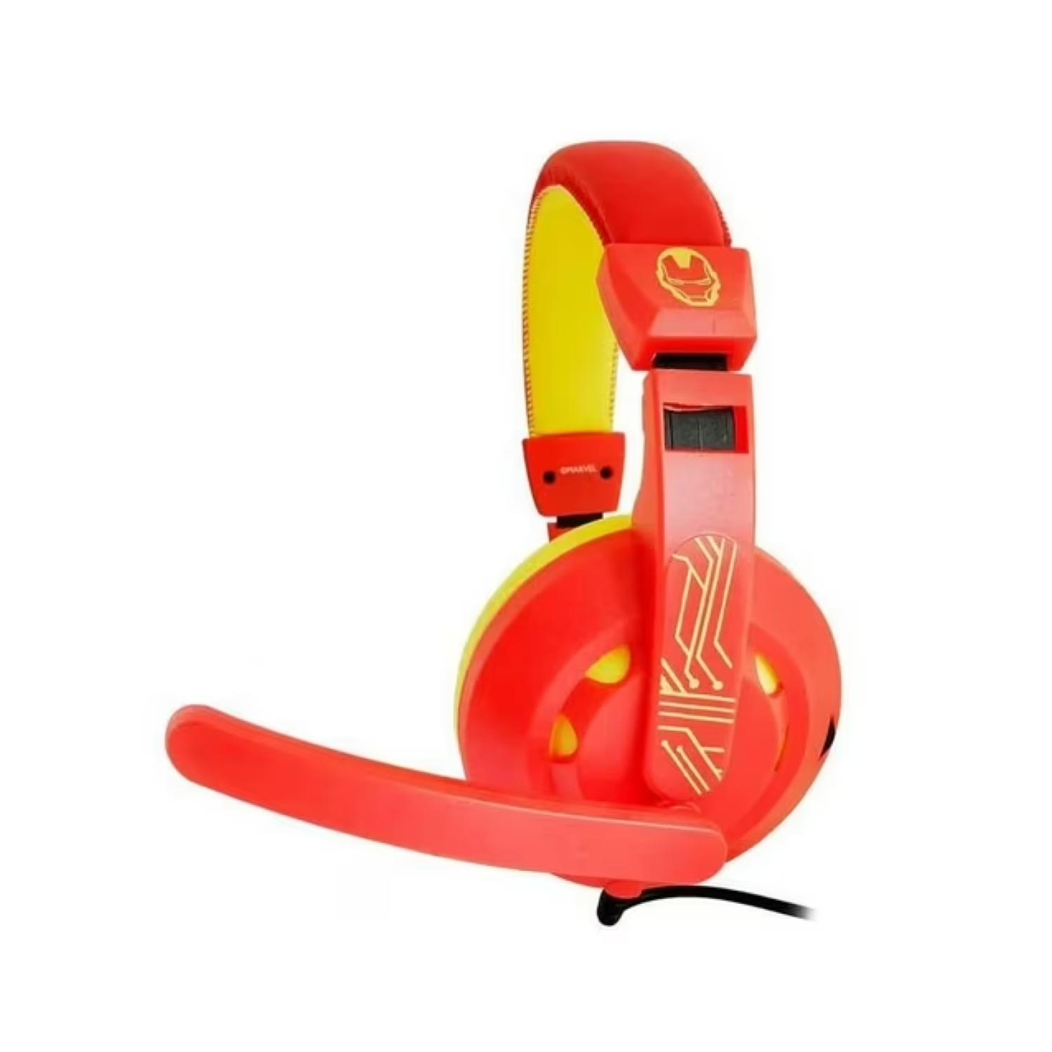 KIT GAMER TECLADO MOUSE AUDIFONOS IRON MAN INFANTIL - 2