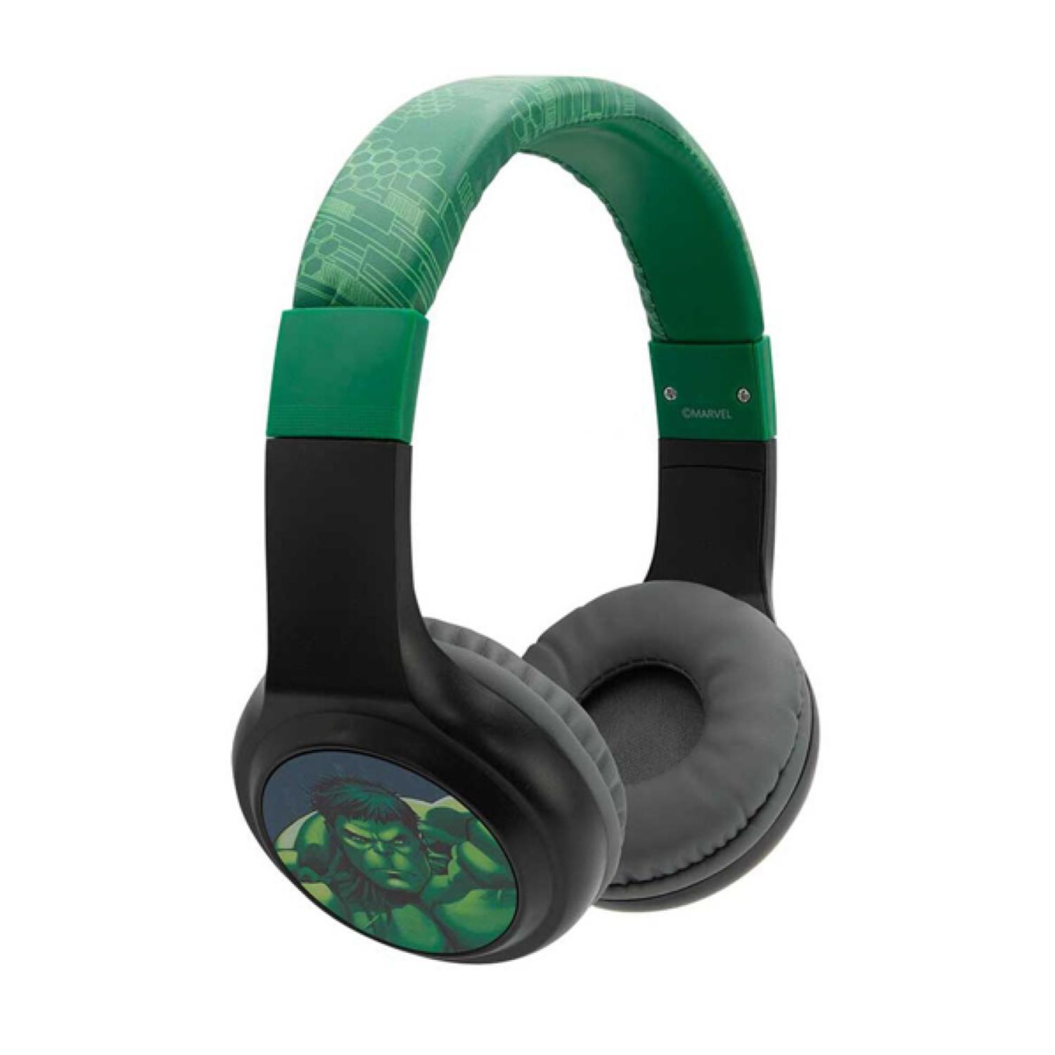 AUDIFONOS ALAMBRICOS OVEREAR HULK INFANTIL AVENGERS TEEN - 1