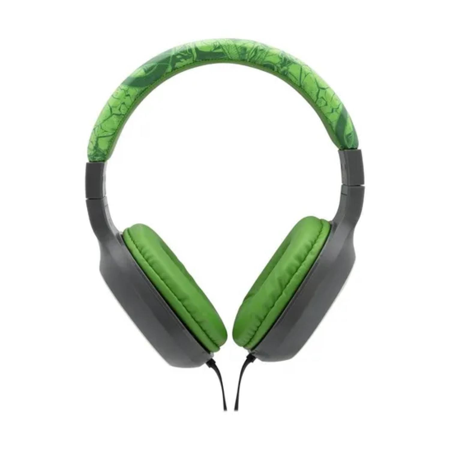 AUDIFONOS ALAMBRICOS OVEREAR HULK INFANTIL AVENGERS TEEN - 2