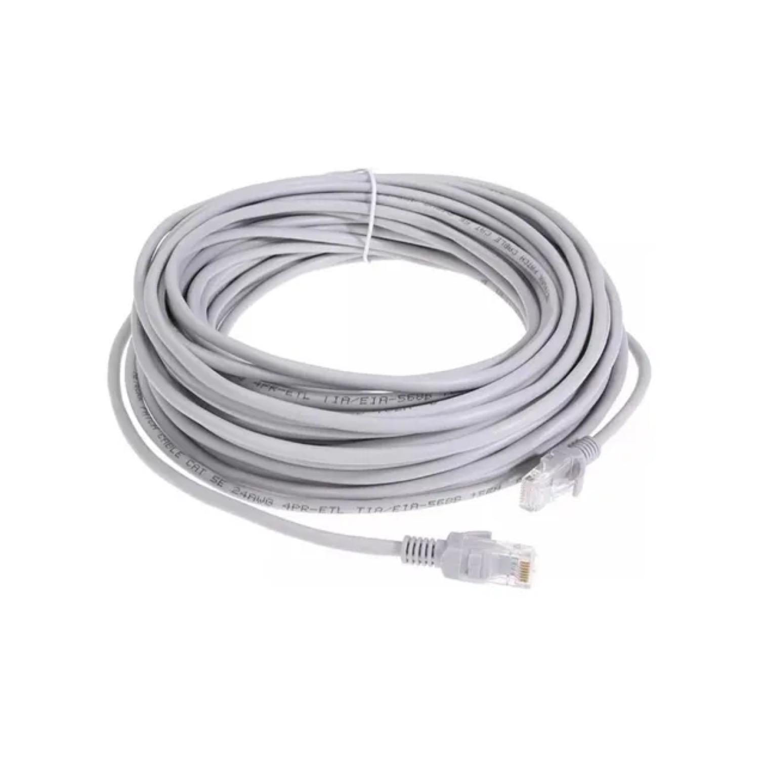 CABLE DE RED UTP 6E 10 METROS BLANCO ULTRA - 1