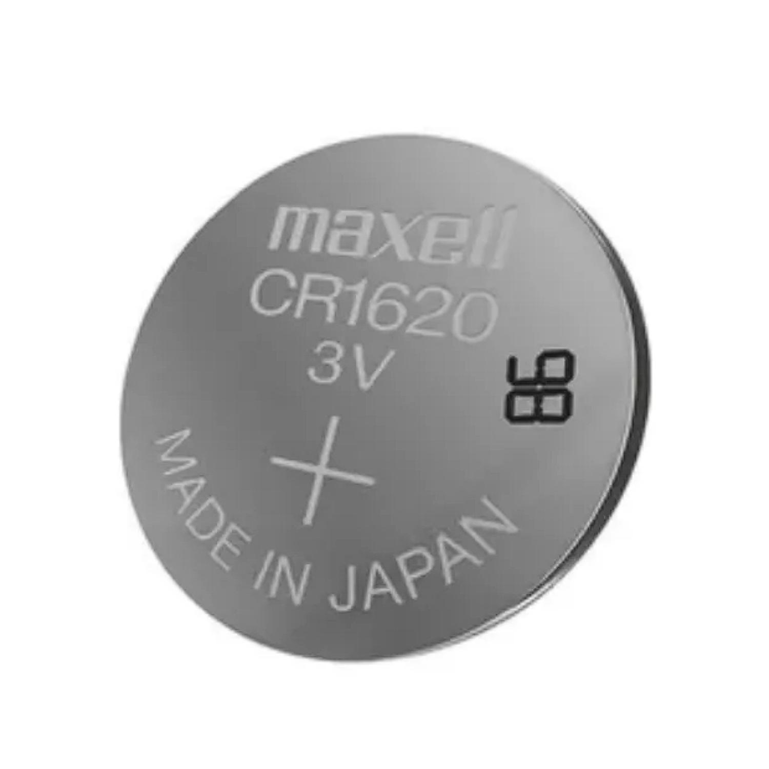 PACK 5 PILAS DE RELOJ CR1620 3V X16205 MAXELL - 2