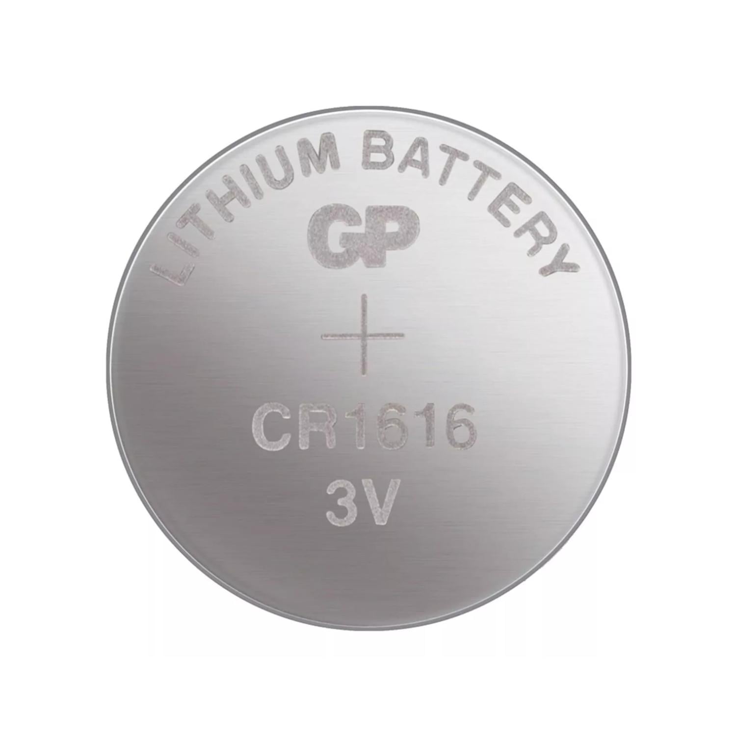 PACK 5 PILAS CR1616 3V GP016165 GP - 1