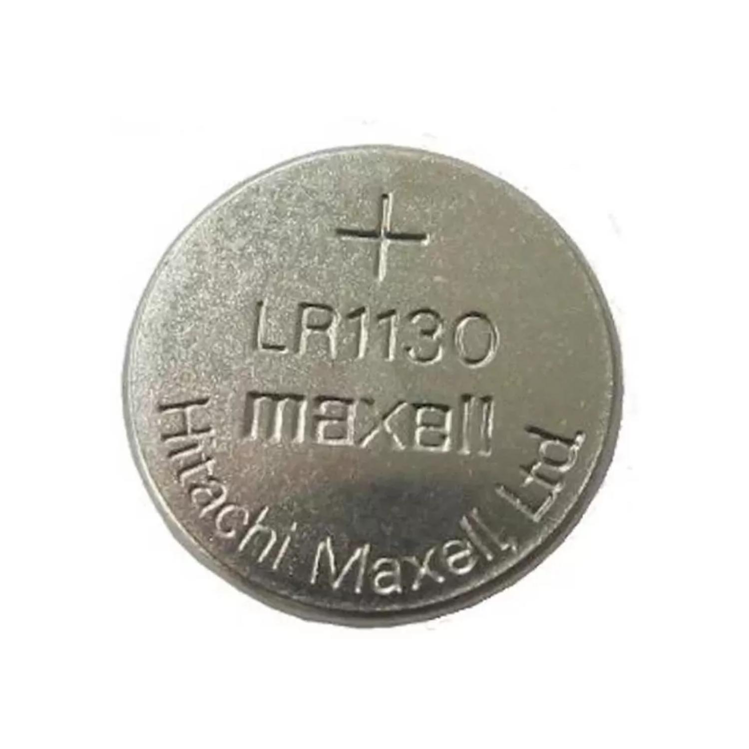PACK 10 PILAS DE RELOJ LR1130 1.5V L1130 MAXELL - 1