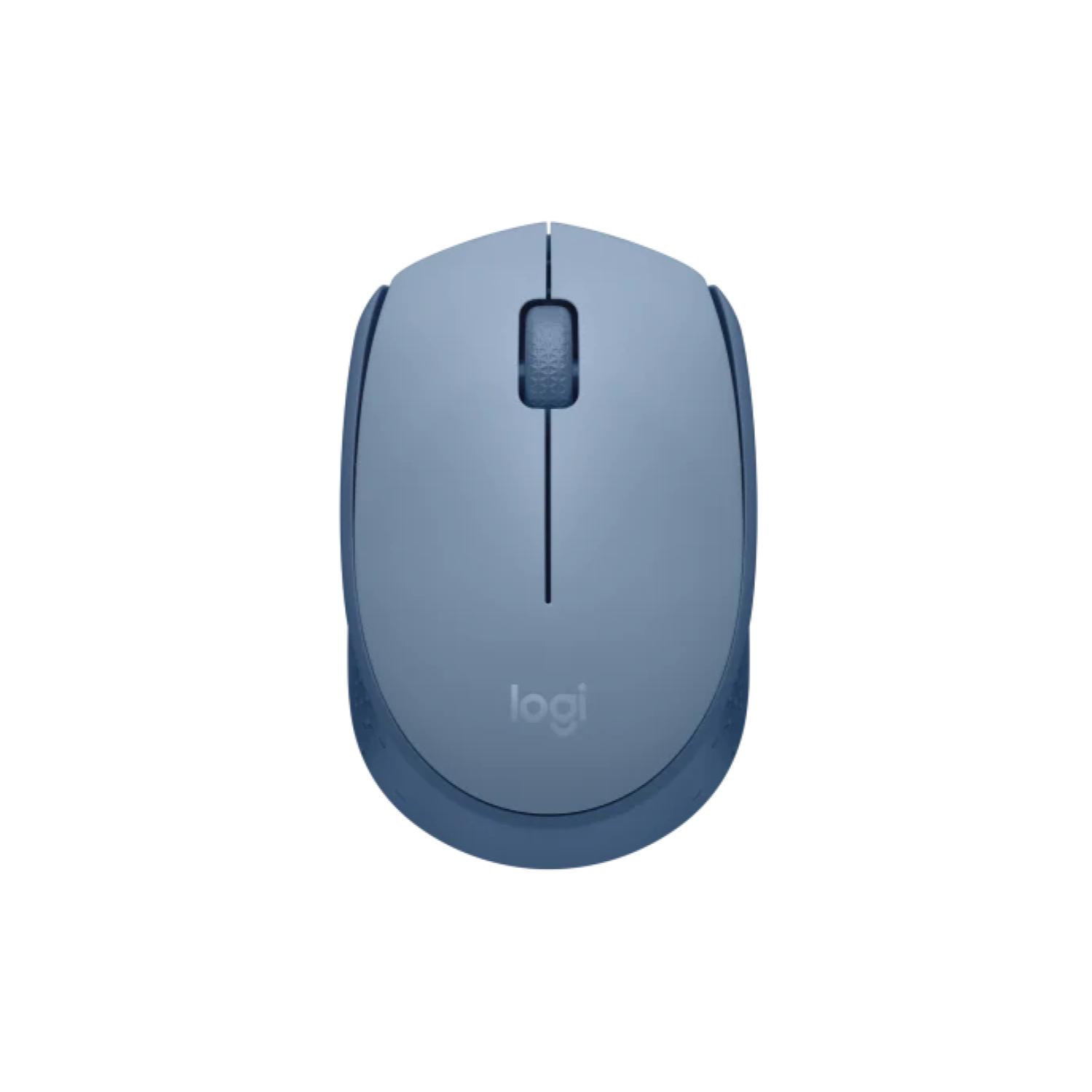 MOUSE INALAMBRICO USB 3 BOTONES CELESTE M170 LOGITECH - 1