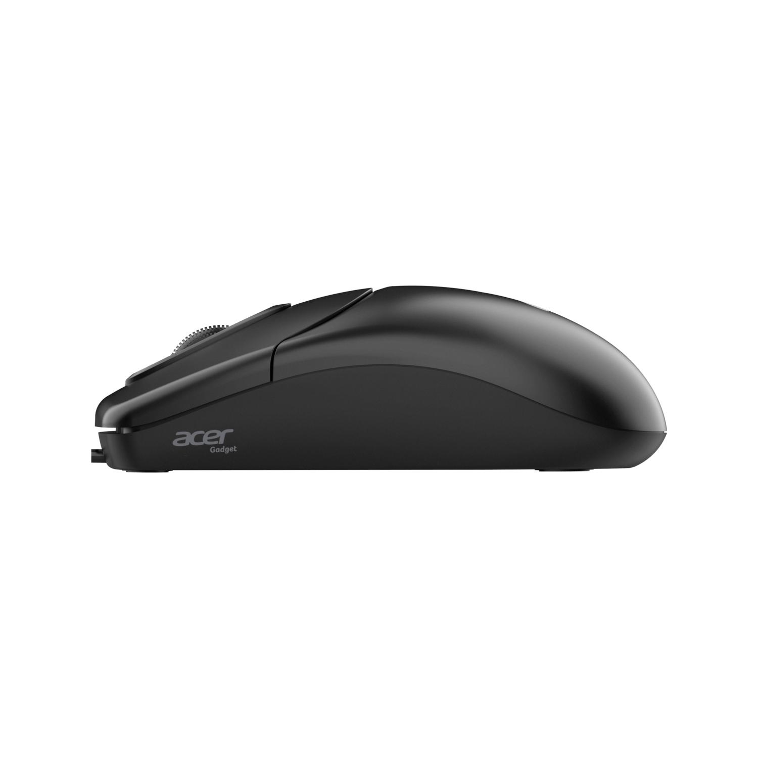 MOUSE ALAMBRICO USB 3 BOTONES NEGRO M117 ACER - 2